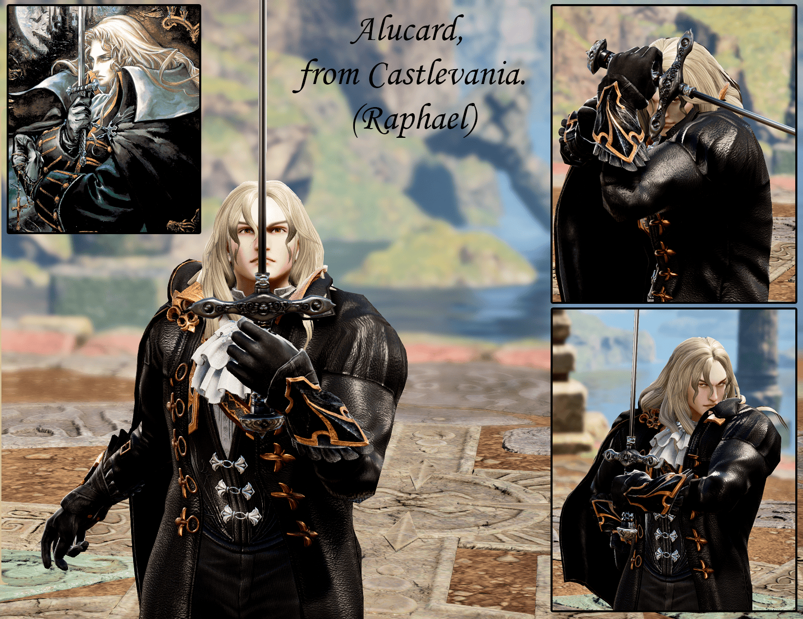 Alucard from Castlevania series SoulCaliburCreations
