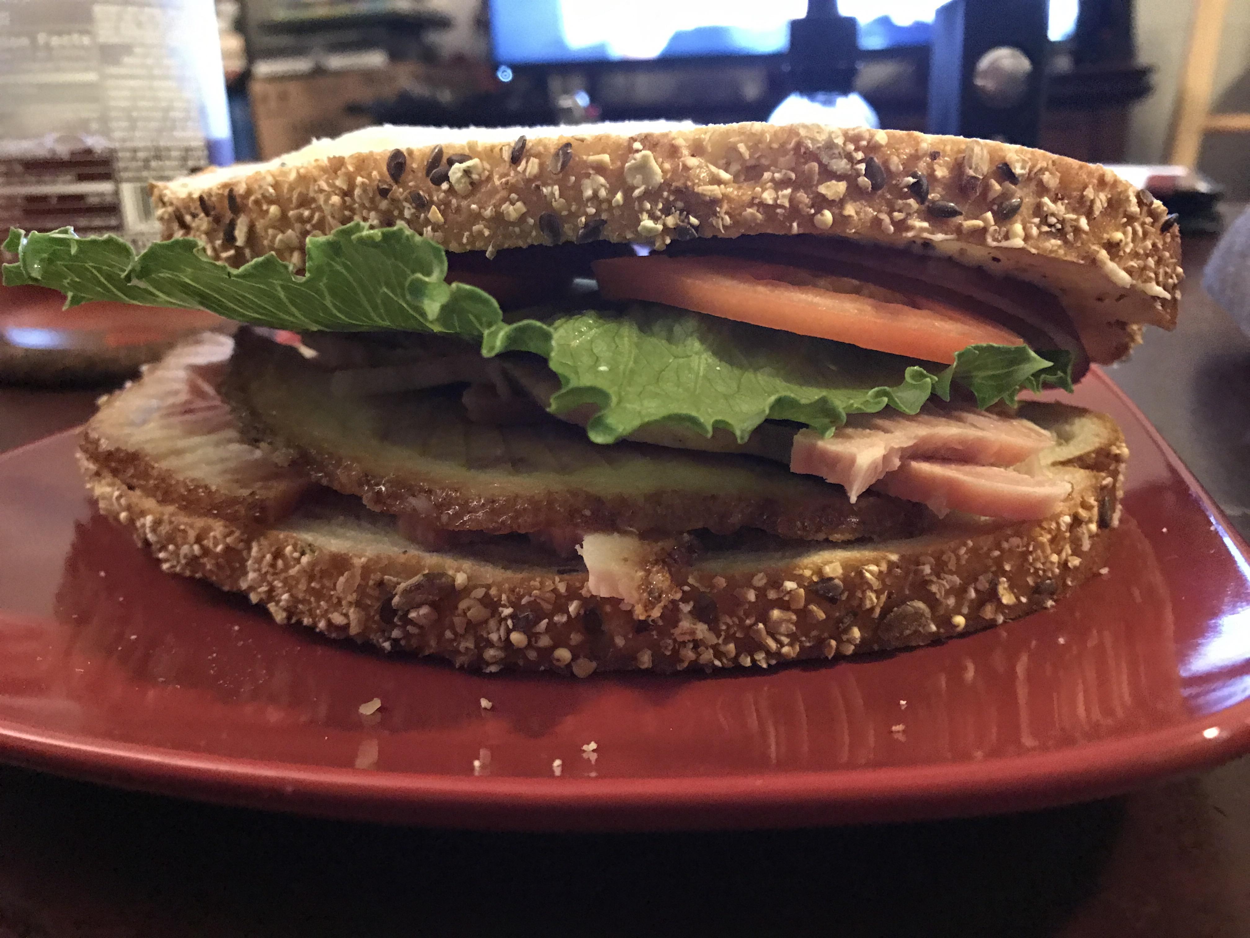 Ultimate Ham & Cheese; Honey Baked ham, Boar's Head white American