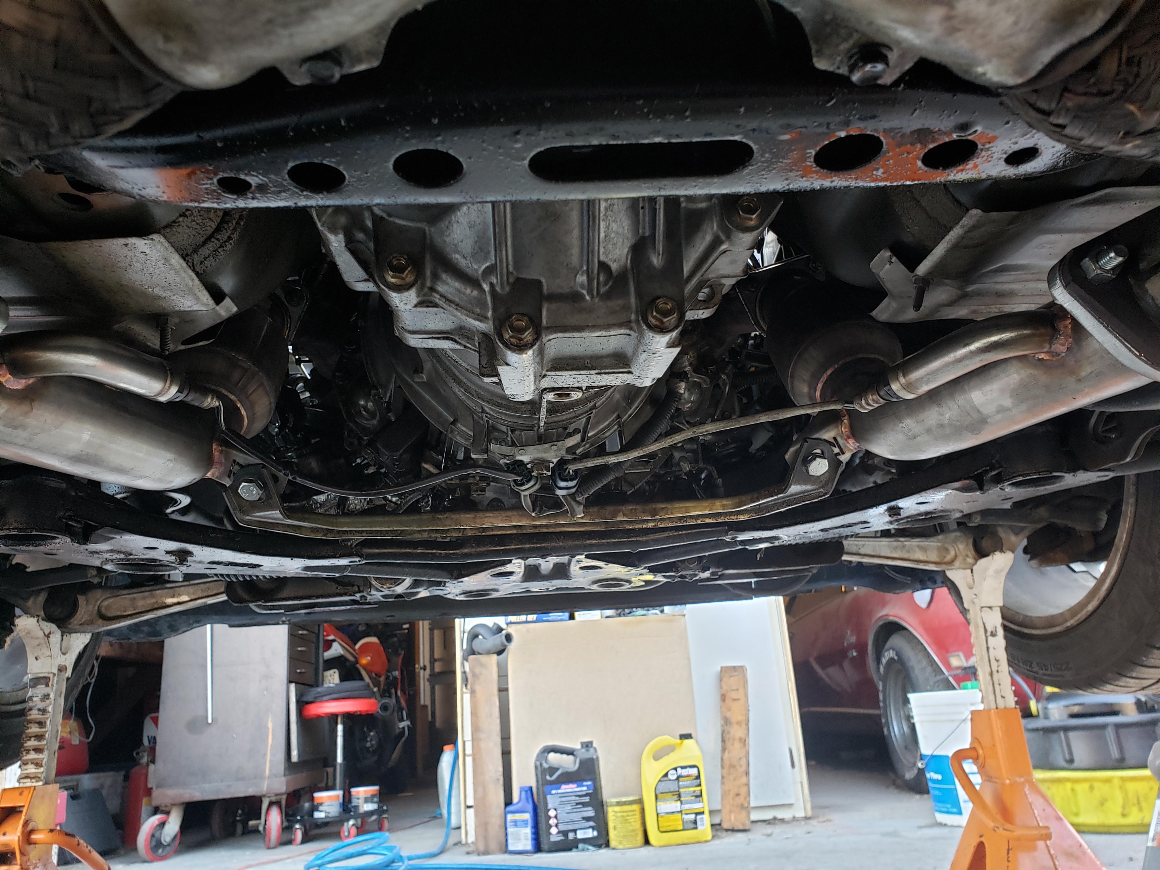 Update Z1 Hi Flow Cats Installed r/350z