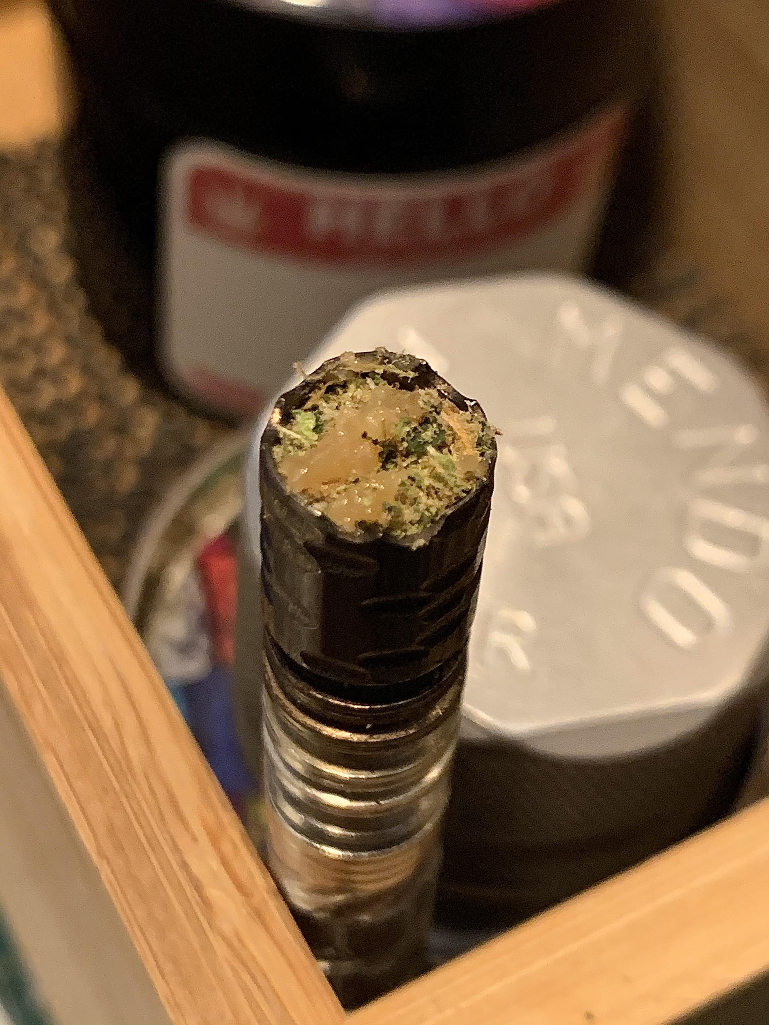 It’s one of those kinda nights (Emerald City Kush live rosin and Orange