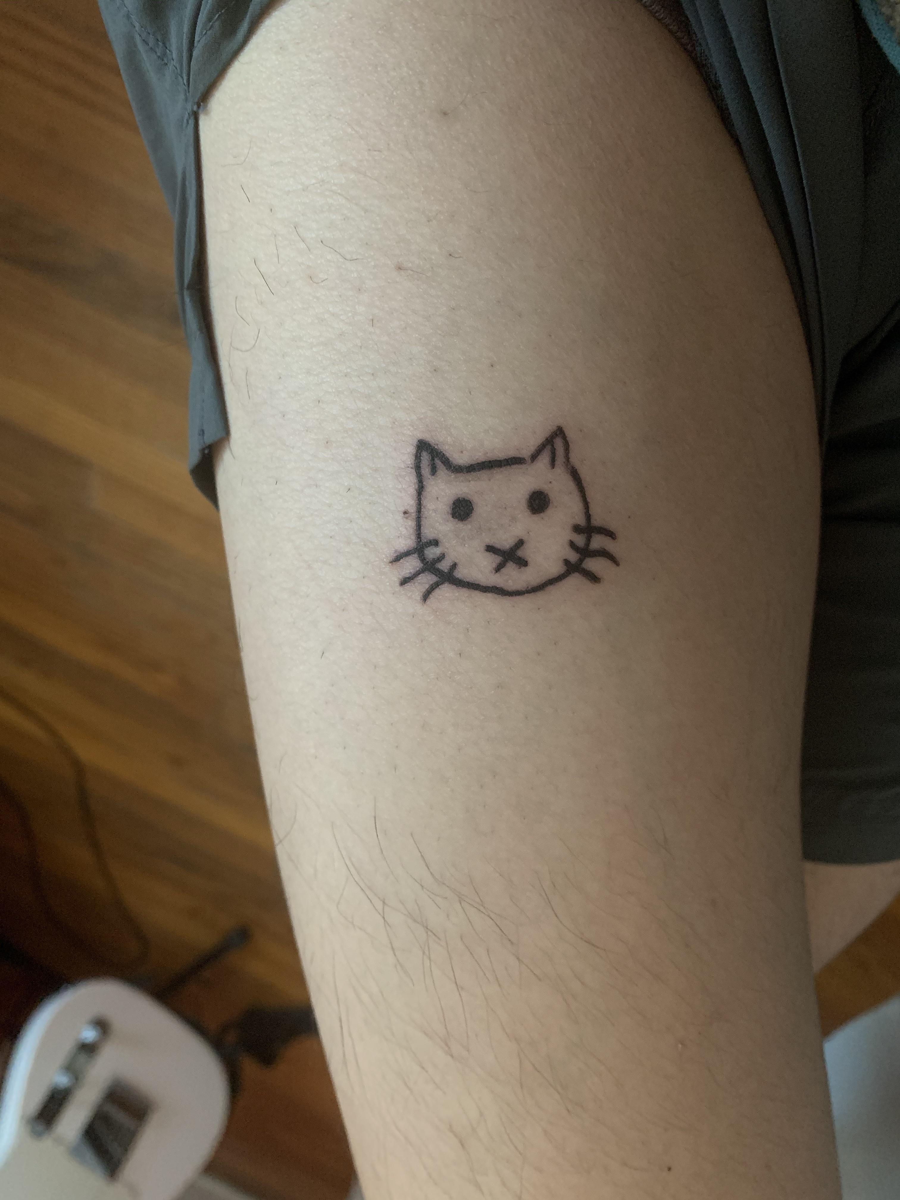 Cat Vs. Dog Tattoo Should I Get The Dog Next? : R/Kkb 4032_x_3024_jpg