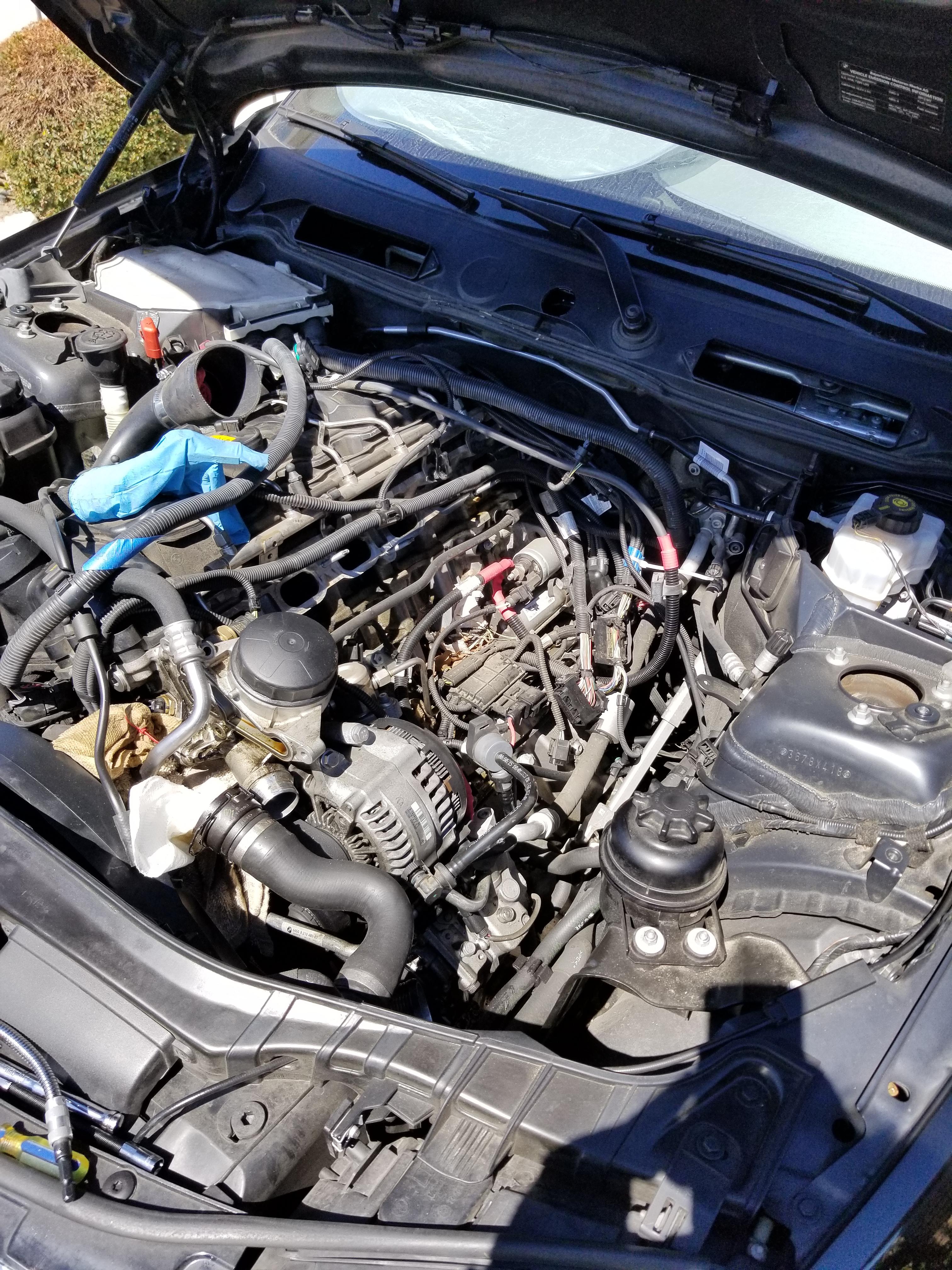 Time to put her back together. Cooling upgrades and breathing upgrades