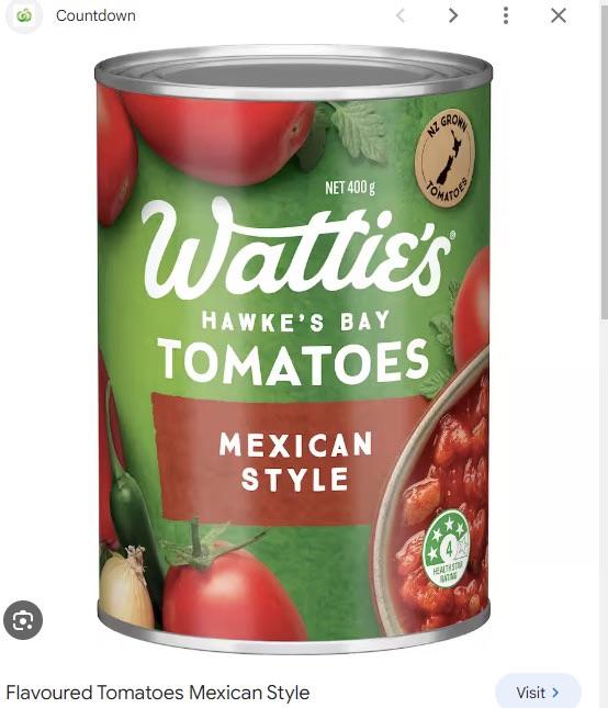 Watties tinned tomato products r/newzealand