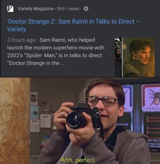 “Don’t make me look ugly” “that’s impossible” r/raimimemes