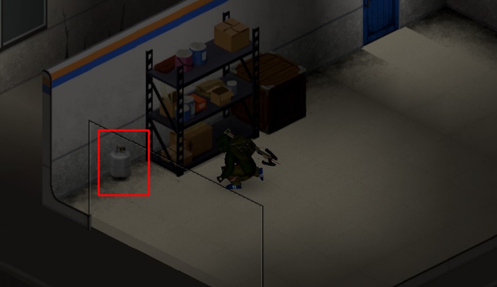 Why can't I pick up this propane tank? r/projectzomboid