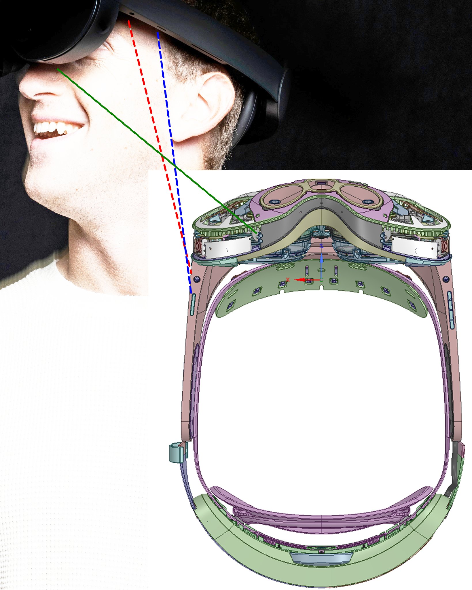 It looks like 'Cambria' (Quest Pro)is the same as the leaked CAD