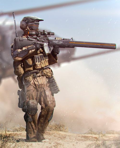 Desert Sniper by KILLART r/ImaginaryFutureWar