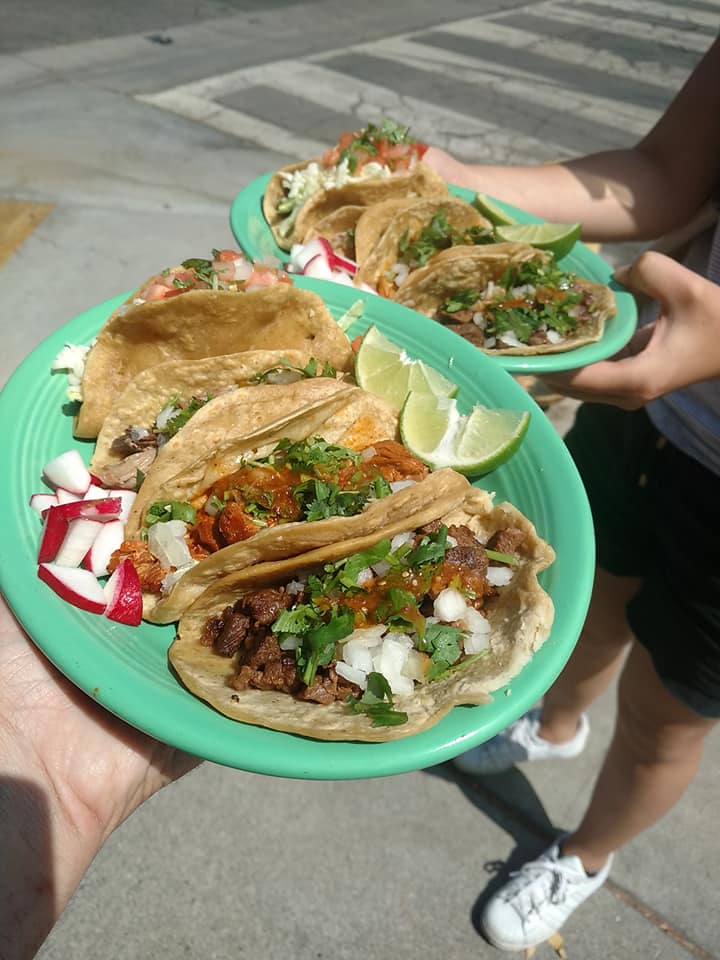 Handmade tortilla tacos are the way to go! r/FoodPorn