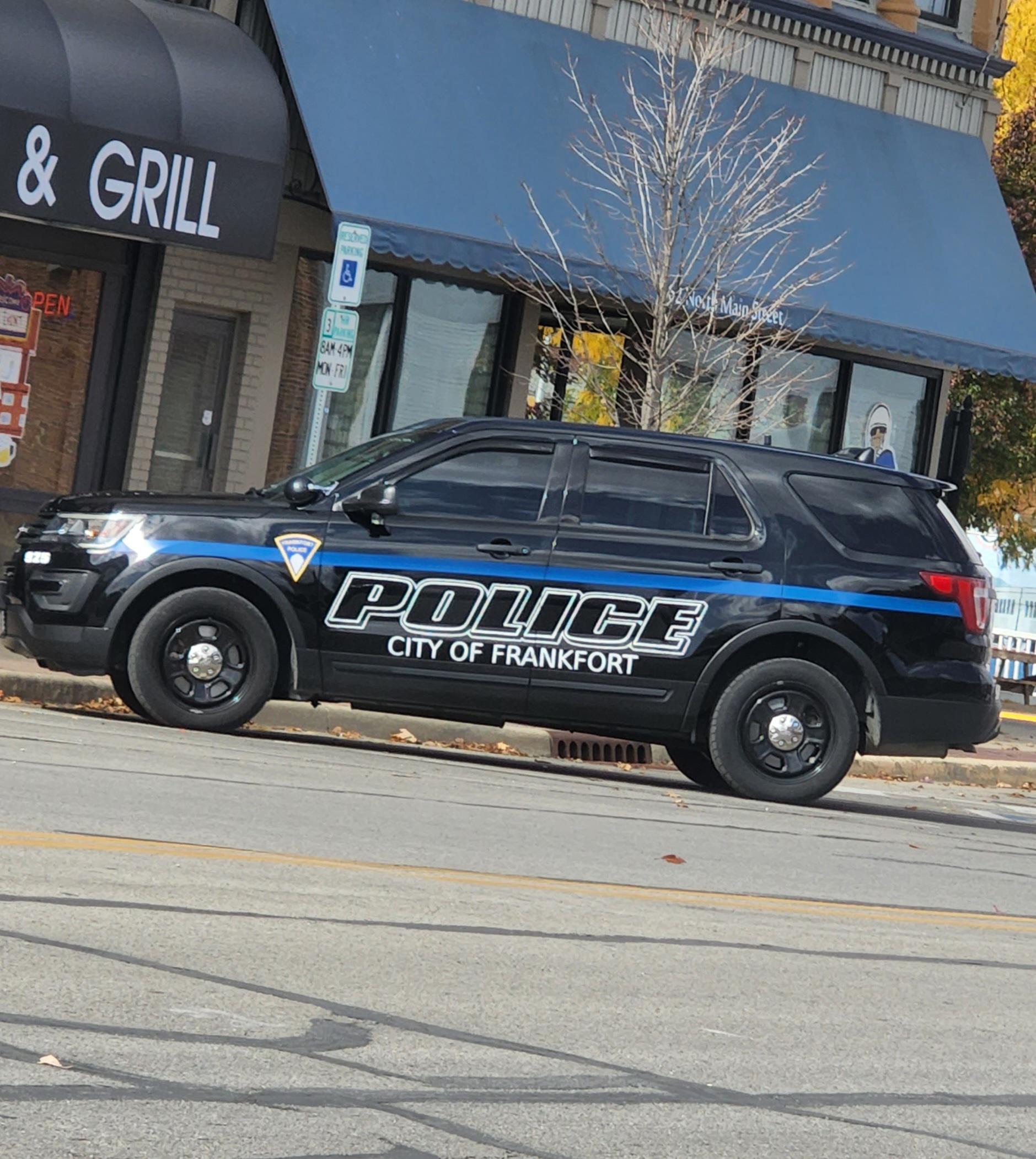 Frankfort Police Department, Indiana Ford Police Interceptor Utility