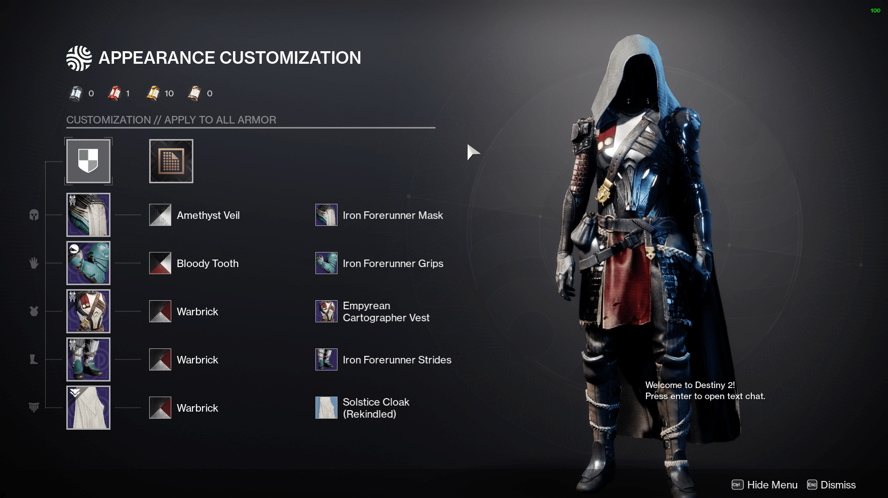 Iron Forerunner Fashion. r/DestinyFashion