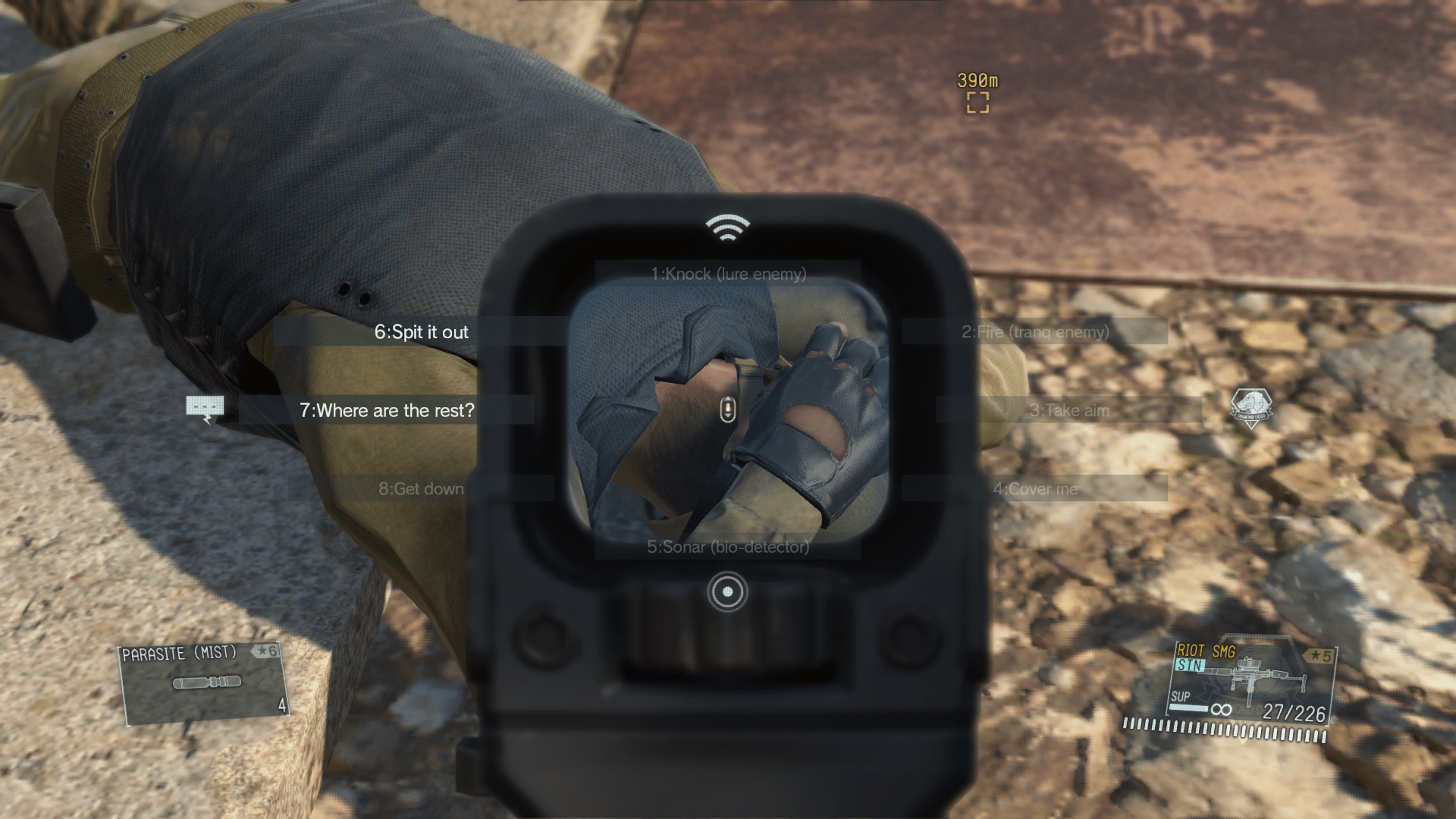 How about just make Interrogative simple, no need to grab up enemies