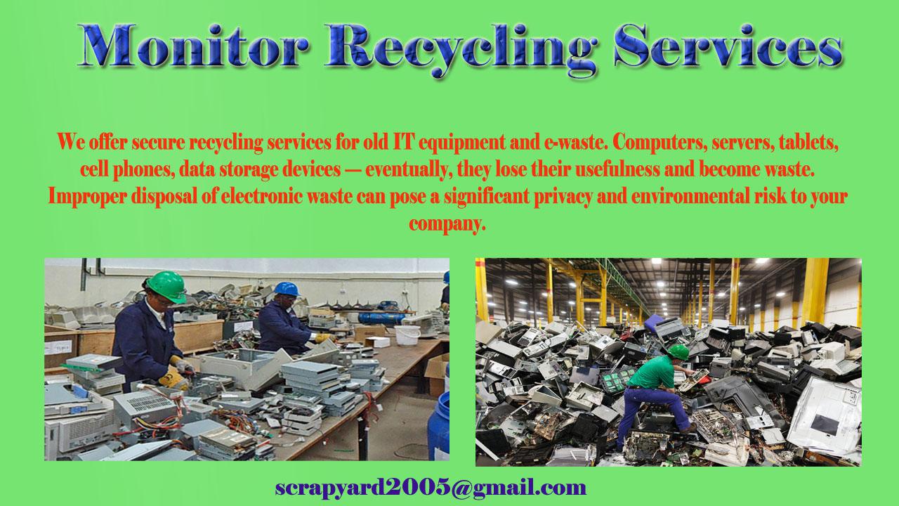 Monitor Recycling Services r/recycling