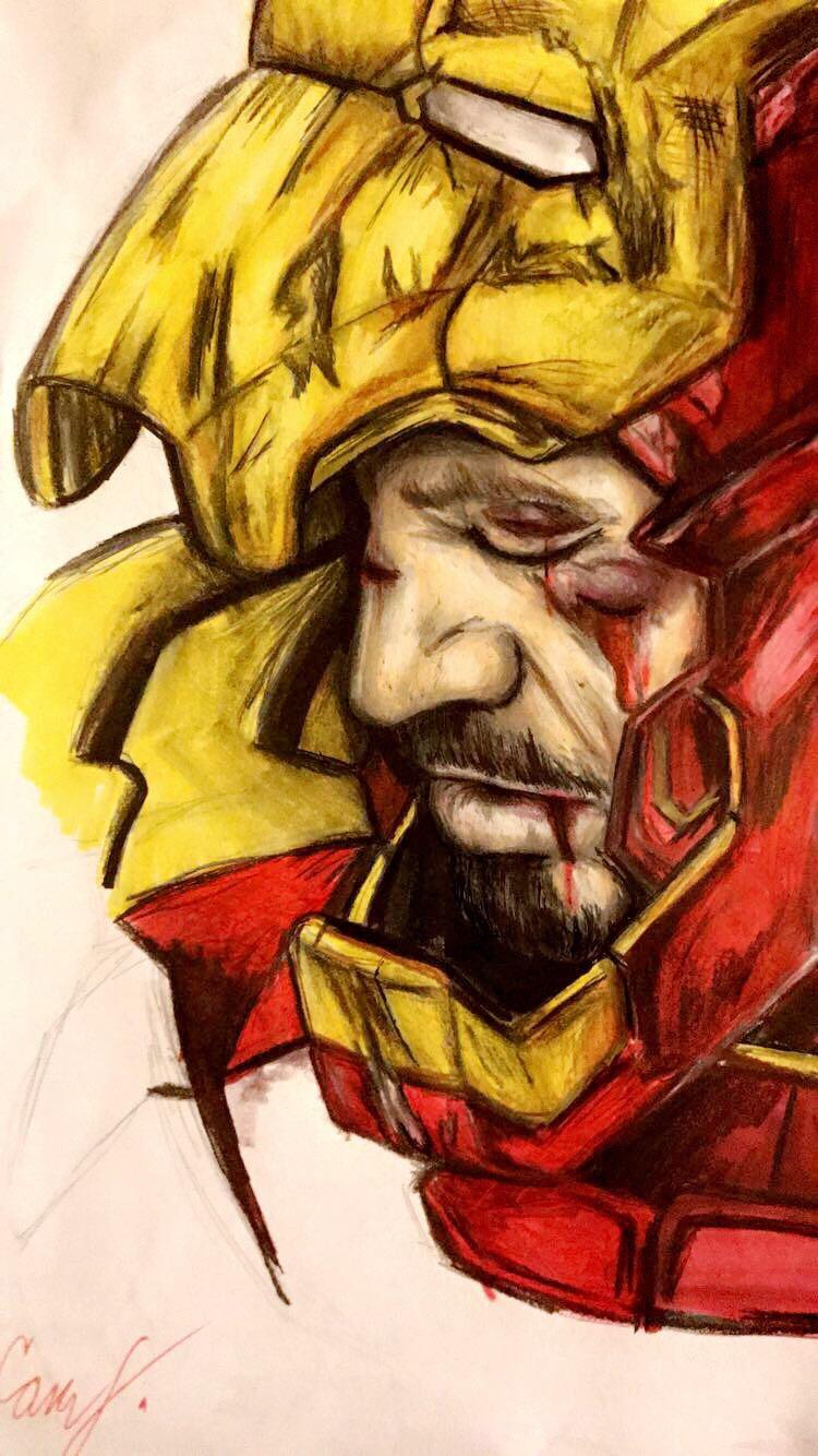 Drawing from middle school Marvel