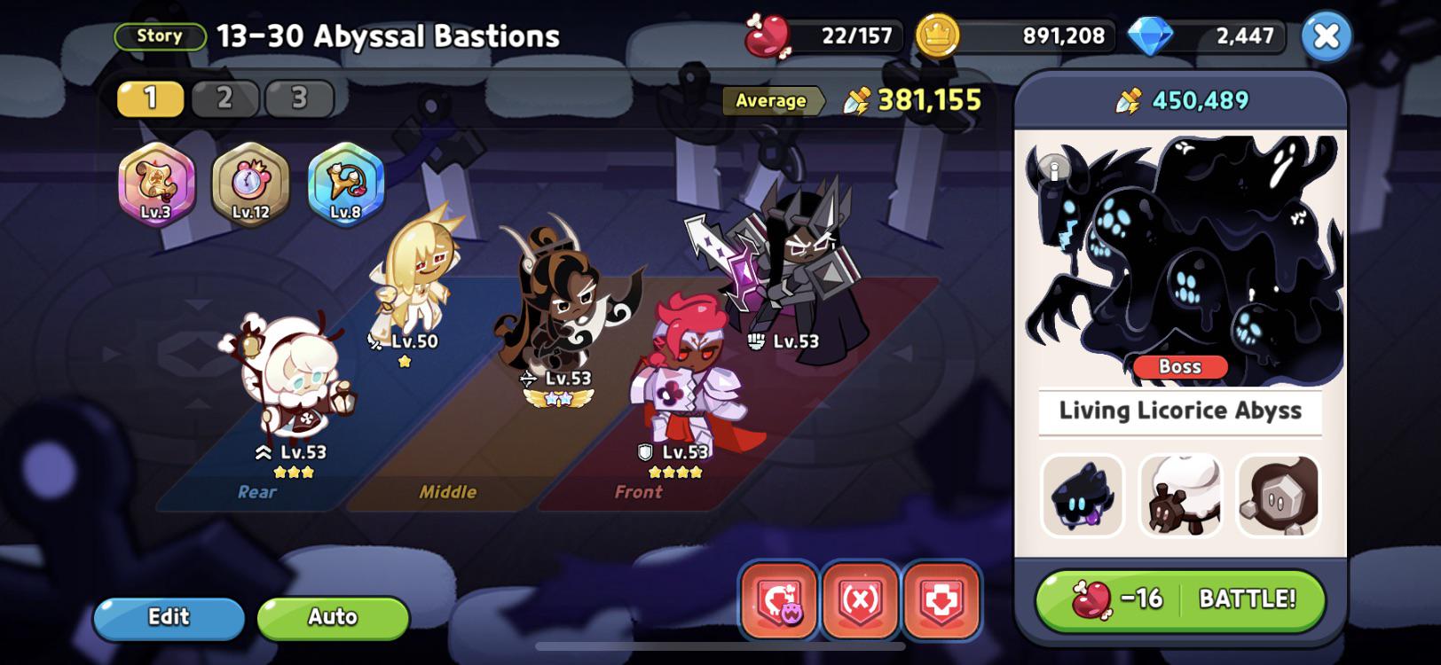 I need help with living abyss, I could beat it but it’s periodic