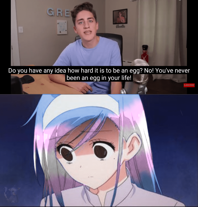 i realize the monkey puppet meme would've worked better, but eh... too