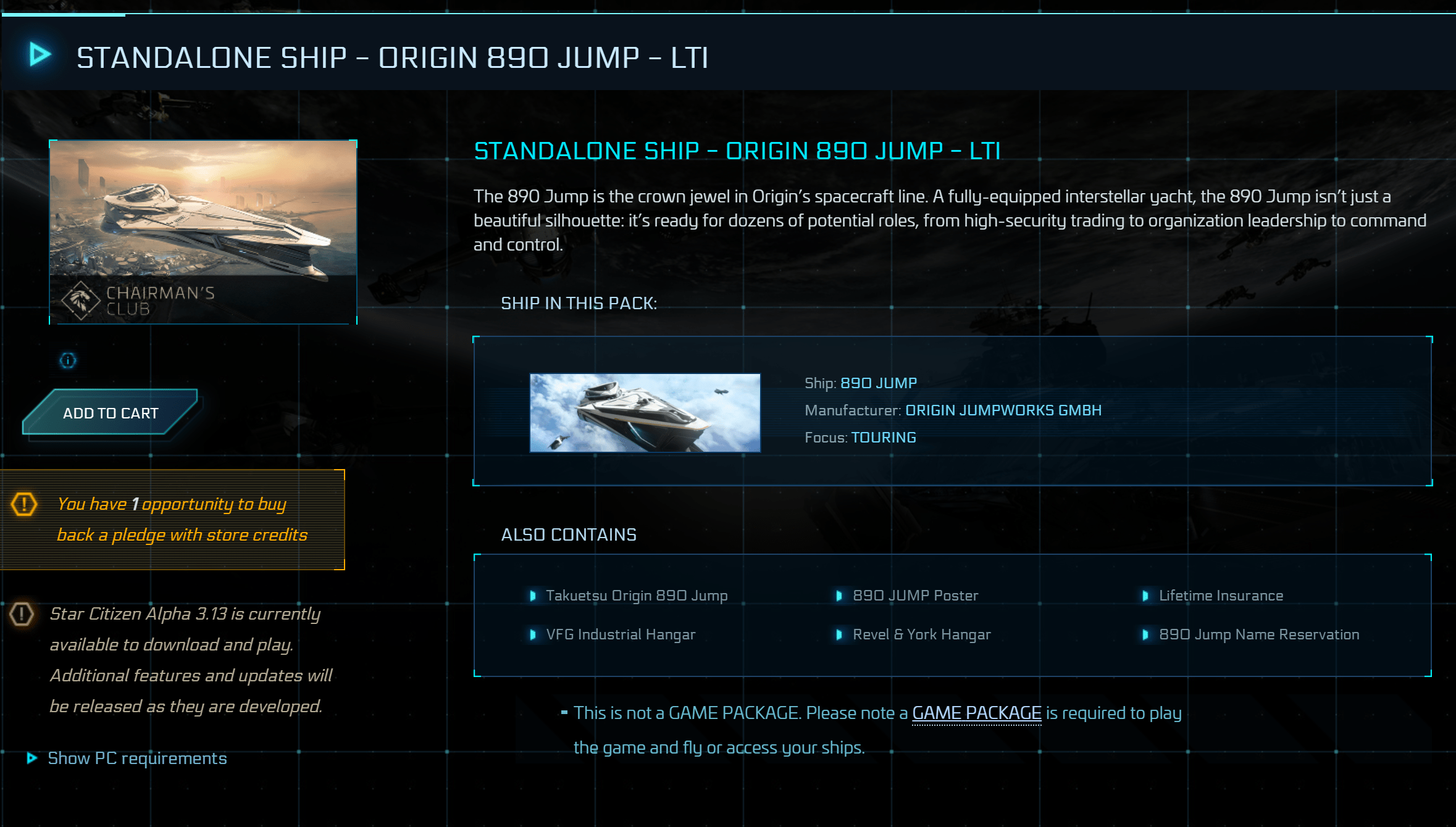 [WTB] Upgrade to Best in Show Edition 2950 Cutlass Black upgrade Starcitizen_trades