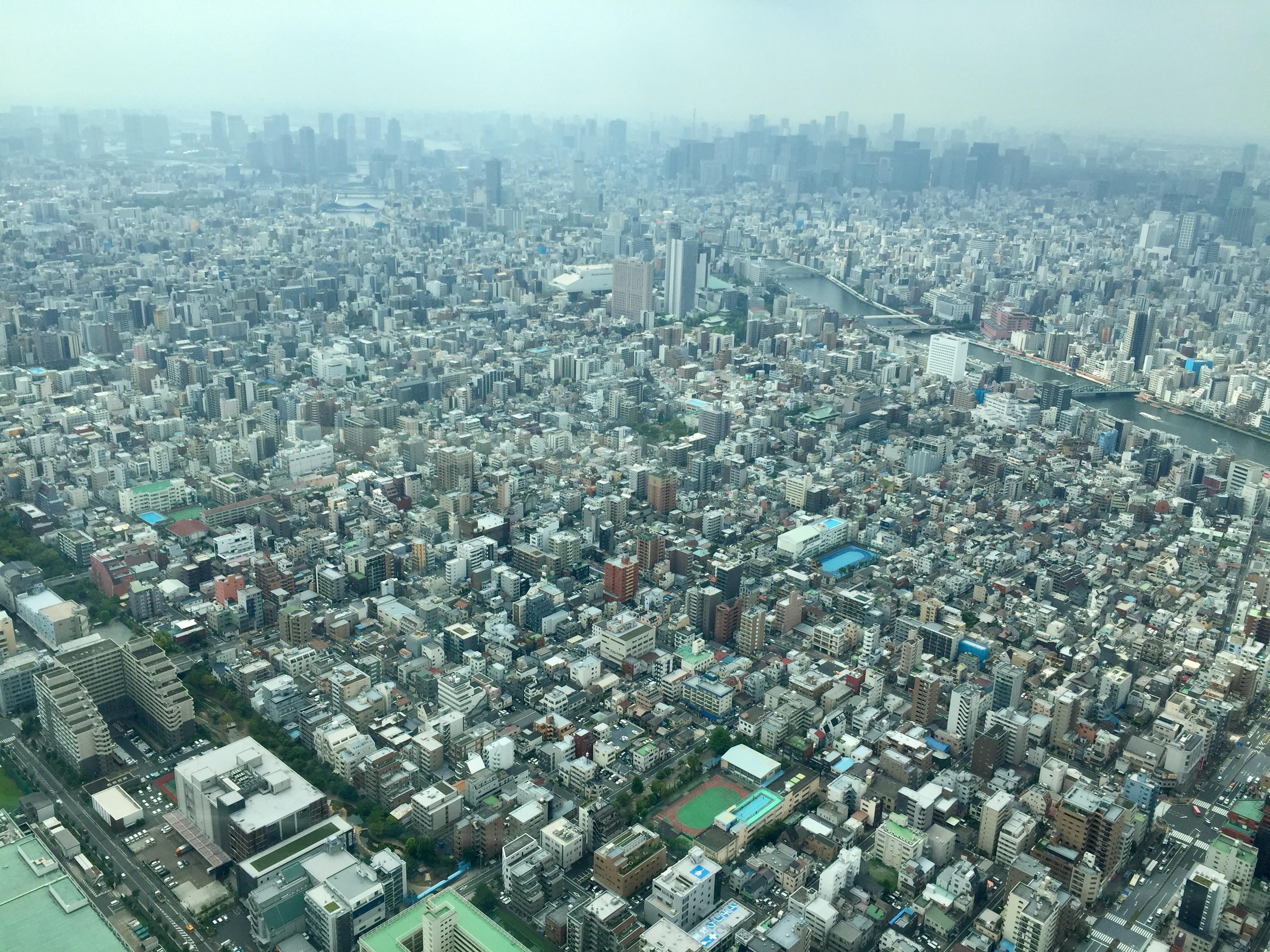 The largest city on Earth Tokyo, Japan dotslashdotdotdot