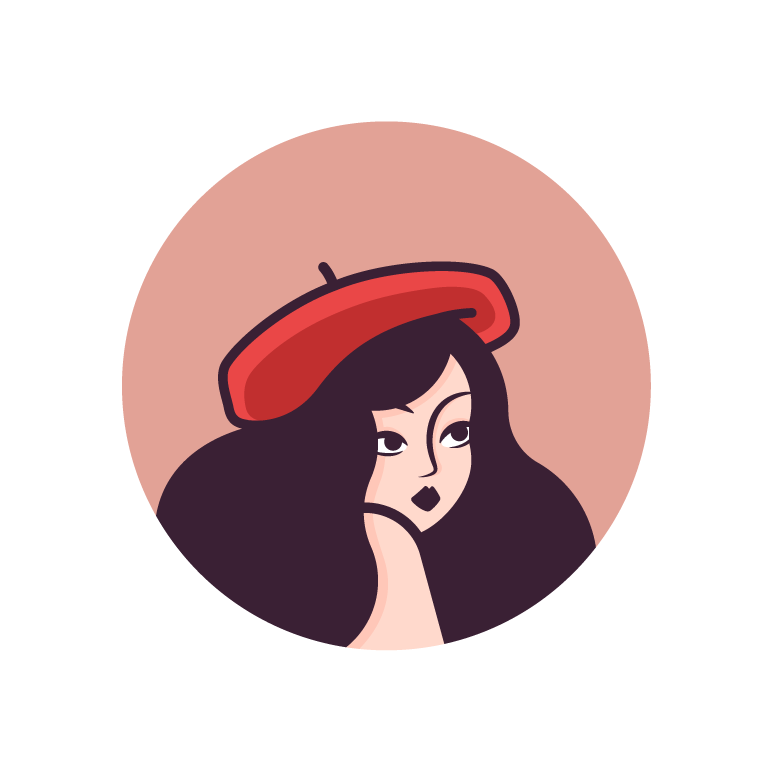 So, I changed the look of a hat, made it look like a hat only