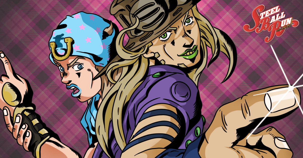 Steel Ball Run official art redrawn in anime style by me r