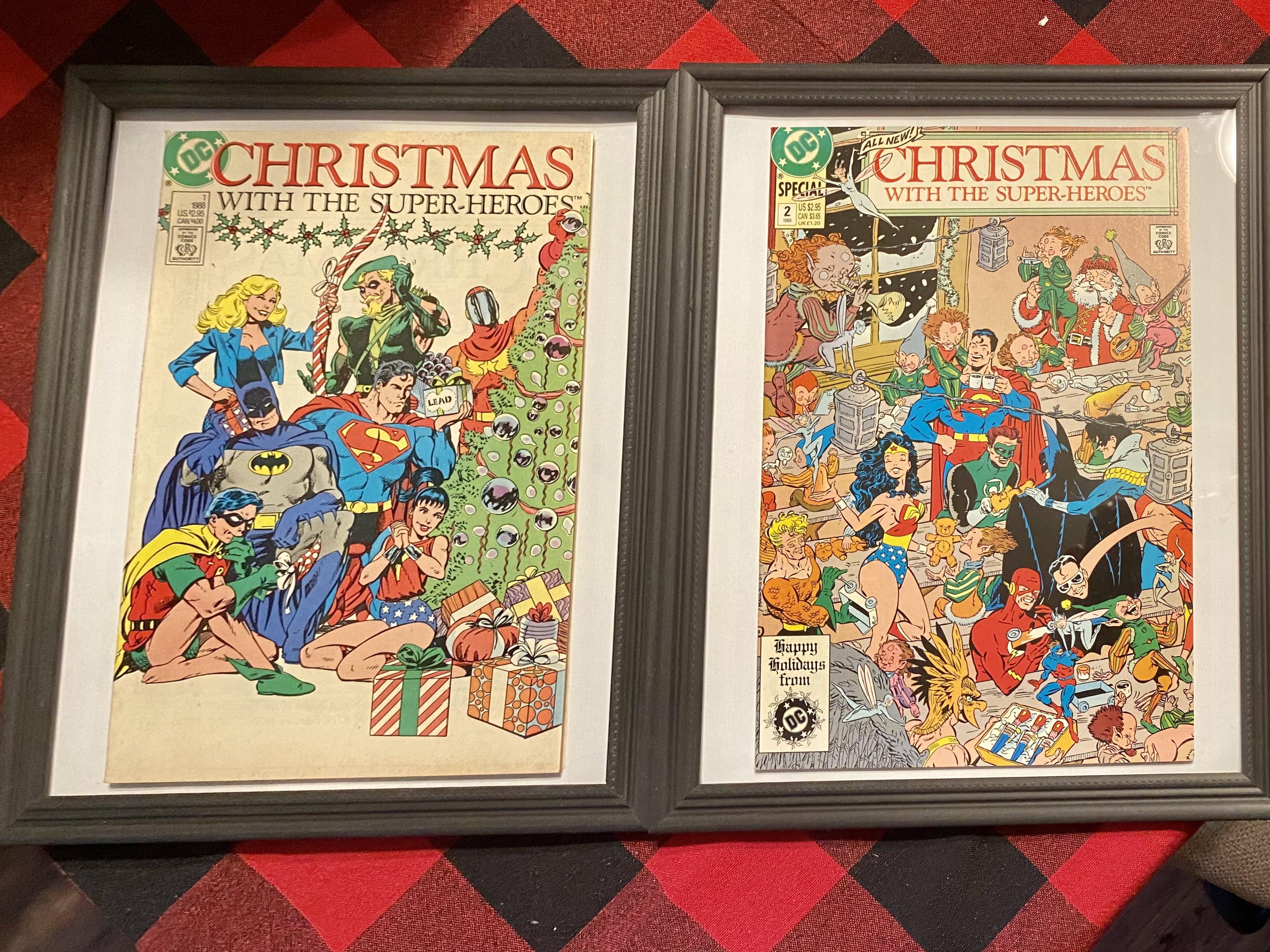 Day 12 of Comic Christmas Coversx2. DC’s Christmas with the Super