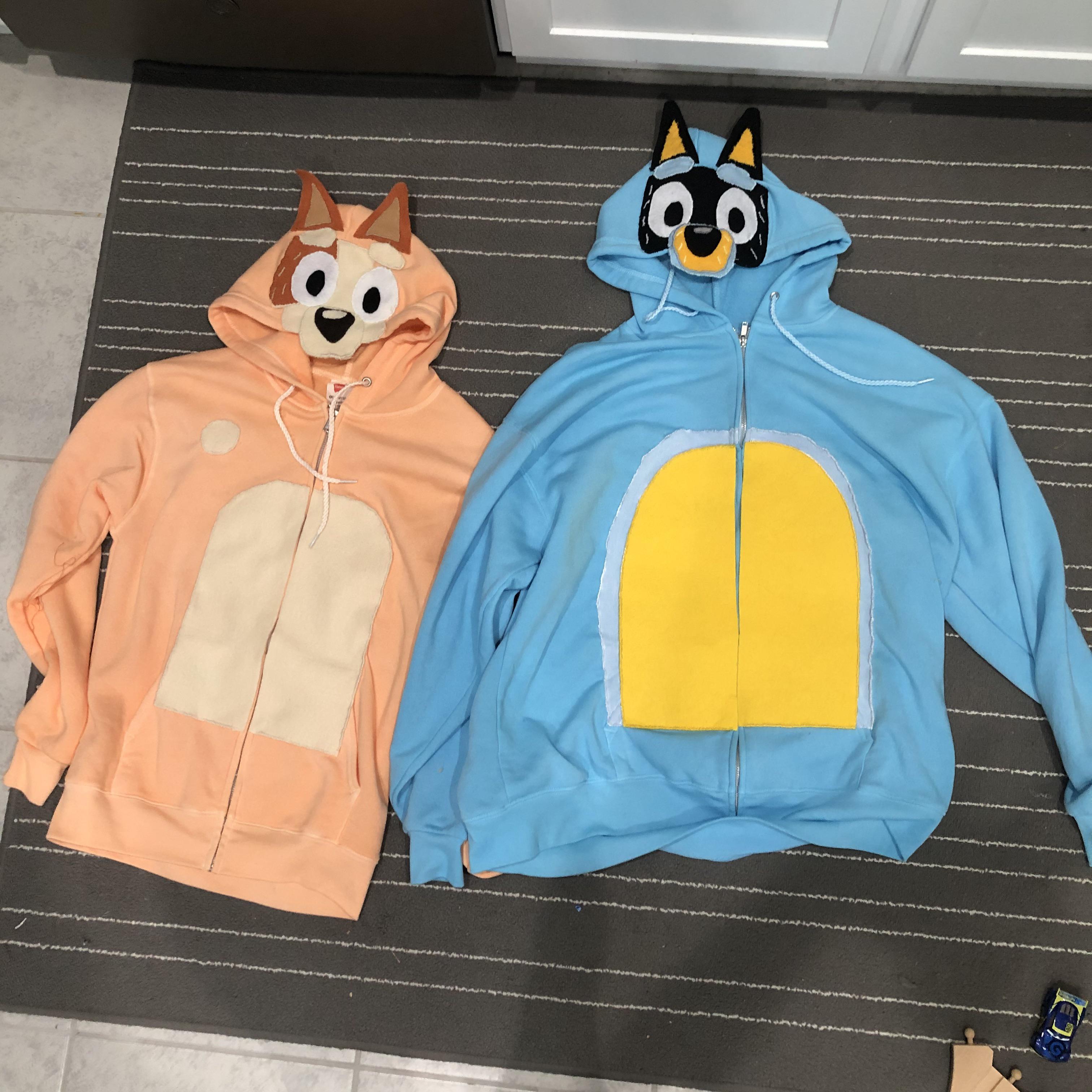 Bandit and Chilli are officially done! No more costume making this year