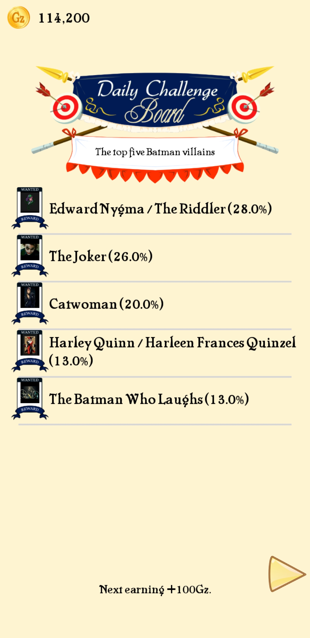 Top 5 Batman Villains r/Akinator