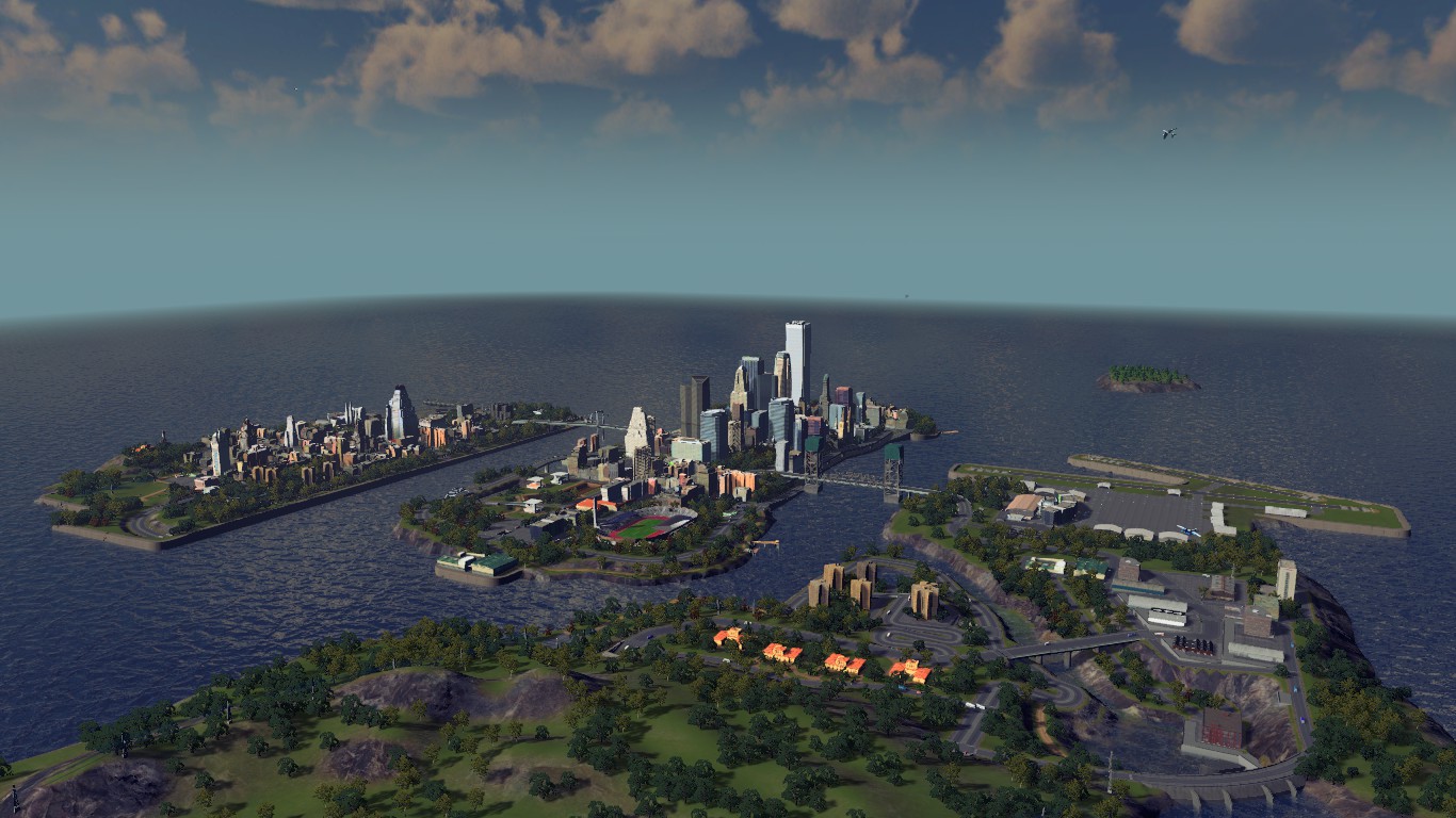 Liberty City Skyline