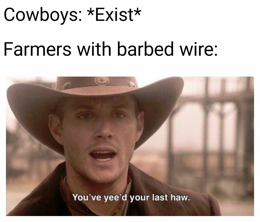 RIP Wild West HistoryMemes