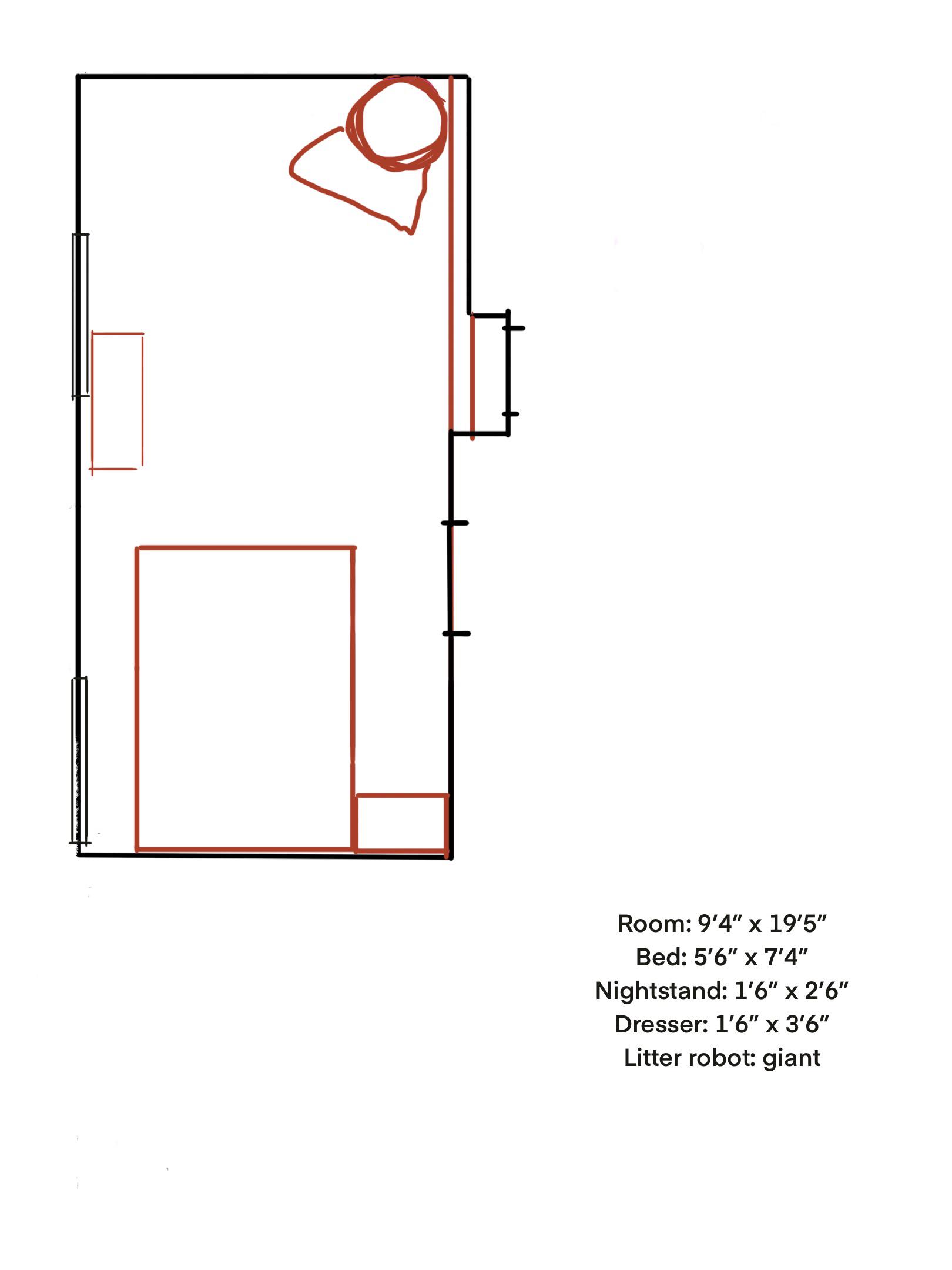 Is there any better way to arrange my bedroom furniture? r/DesignMyRoom