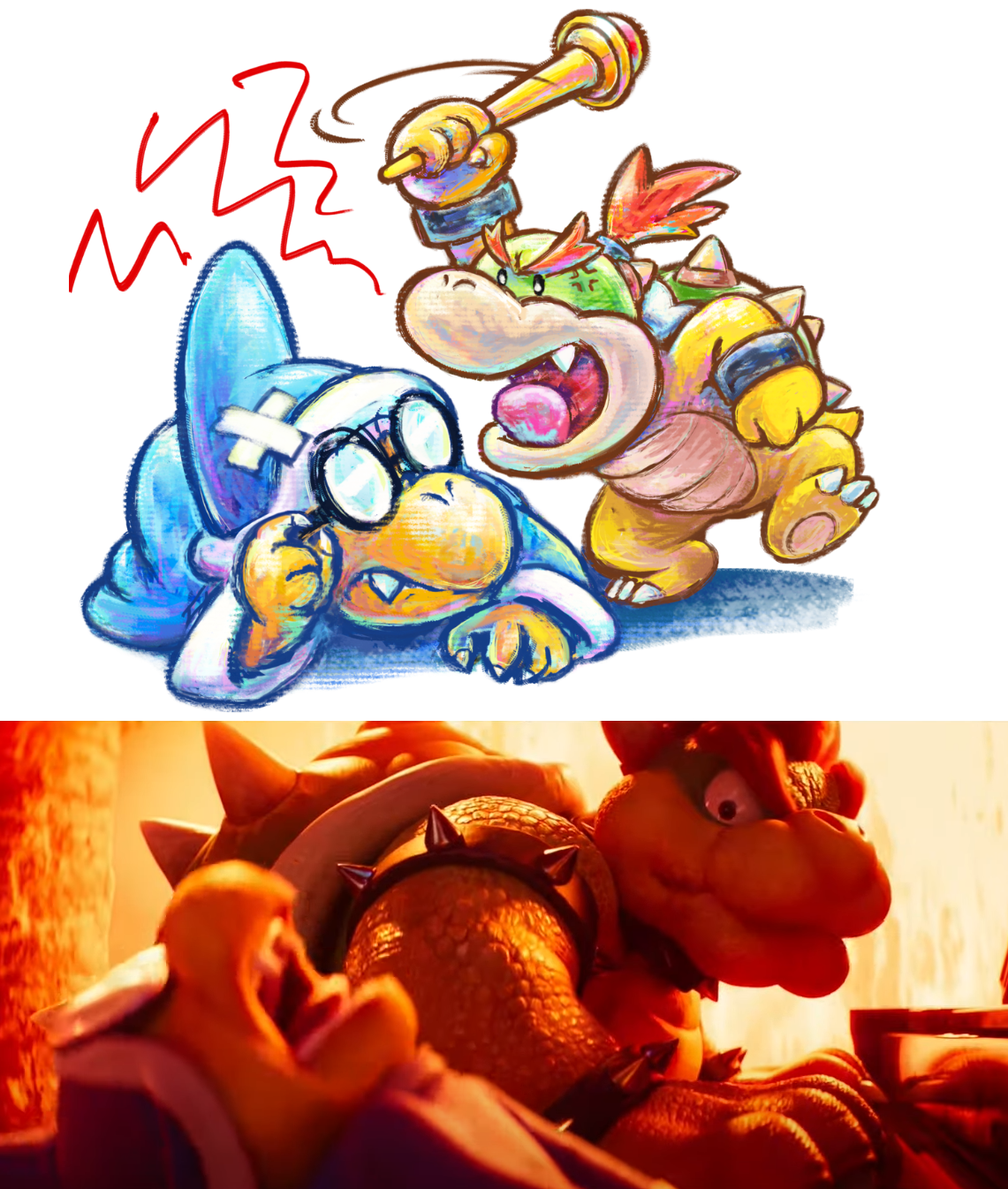 You know, for being Bowser's most loyal sidekick, Kamek sure takes