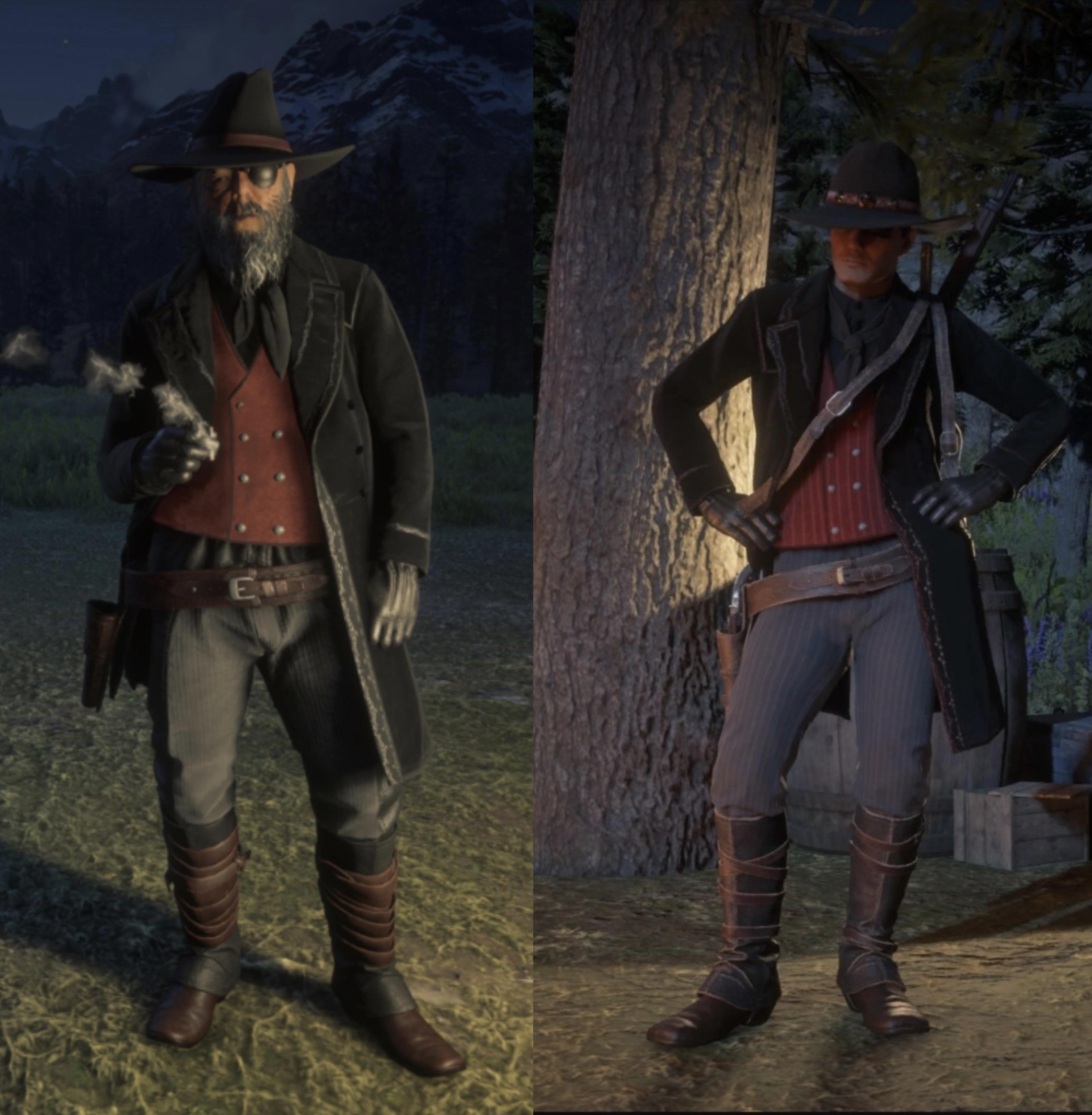 I updated my attempt at Cripps’ Bounty Hunter outfit. Whataya think