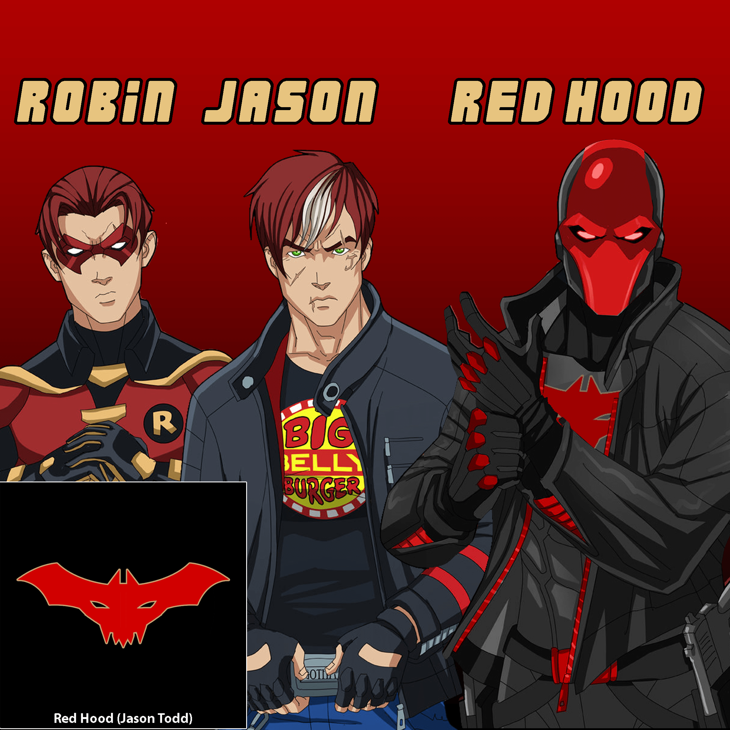 Red Hood Logo Wallpaper