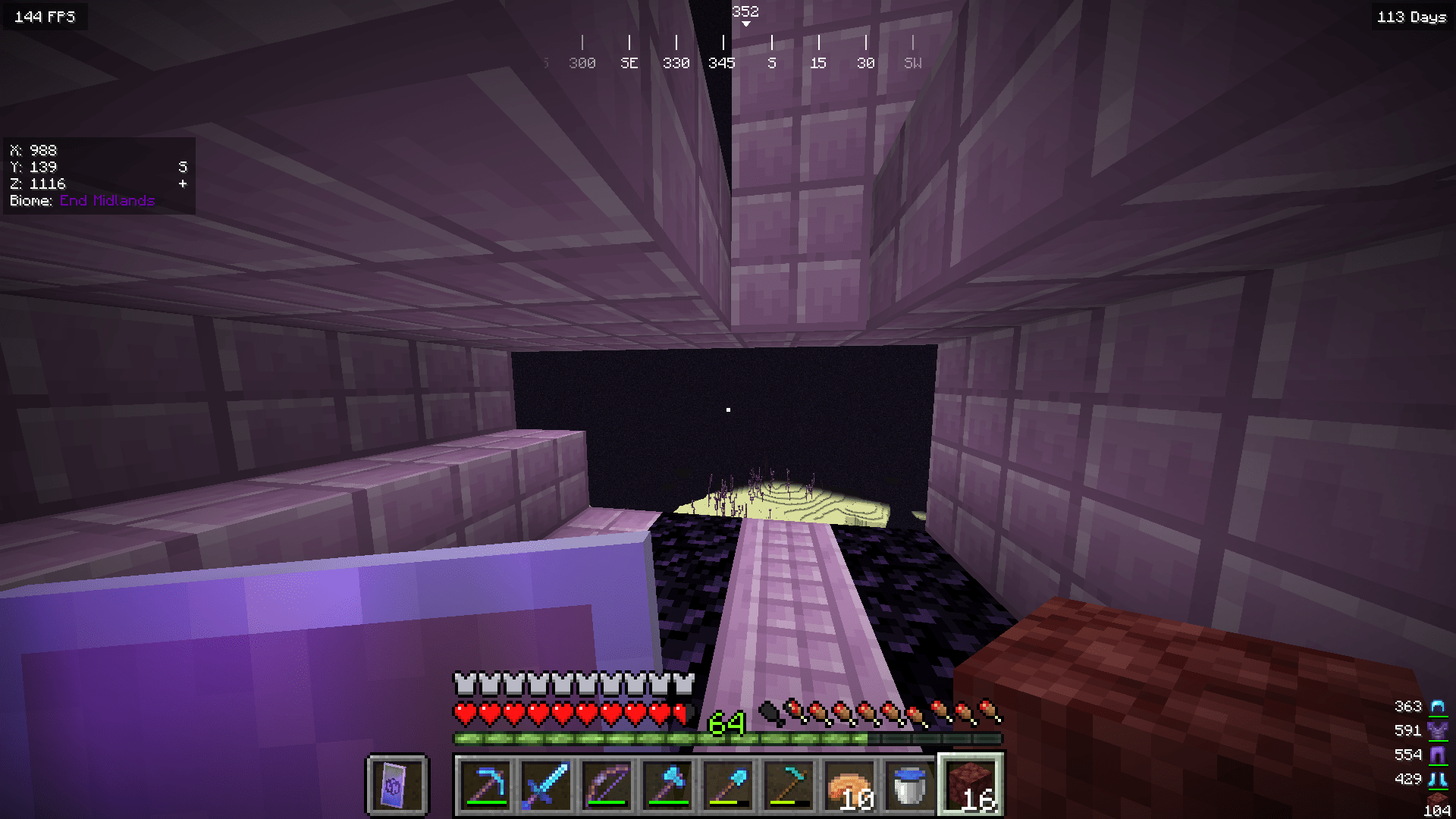 End Ship? This had no elytra in it and was just cut off in