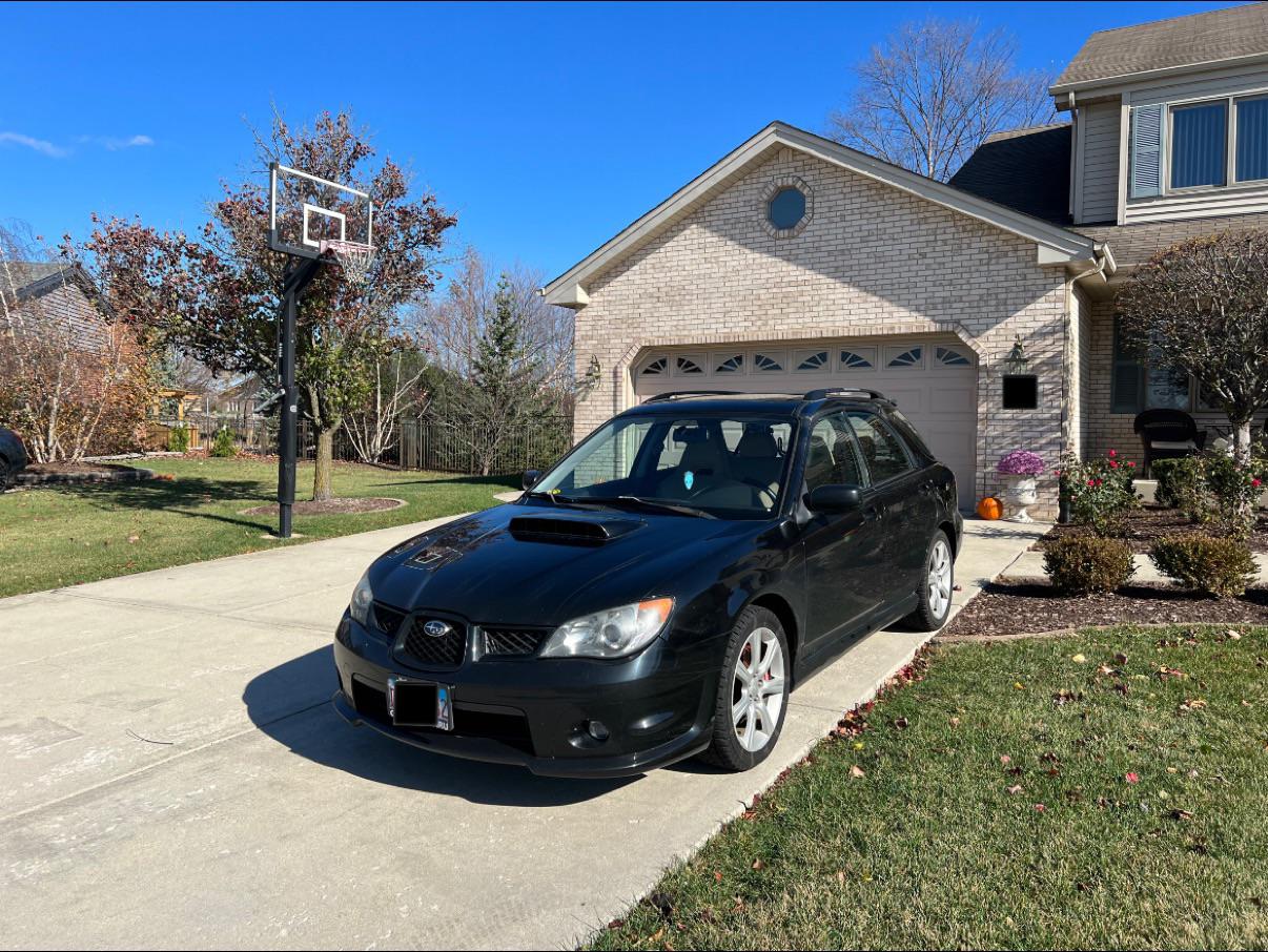 My new to me, 1 owner, bone stock 06 wagon. Loving it so far! : r/WRX