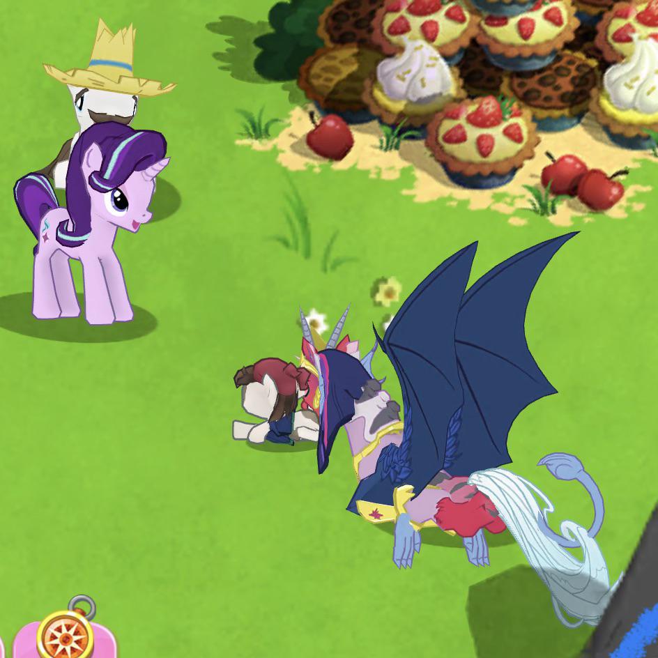 cosmos eating a child (in front of spectators) r/MLPIOS