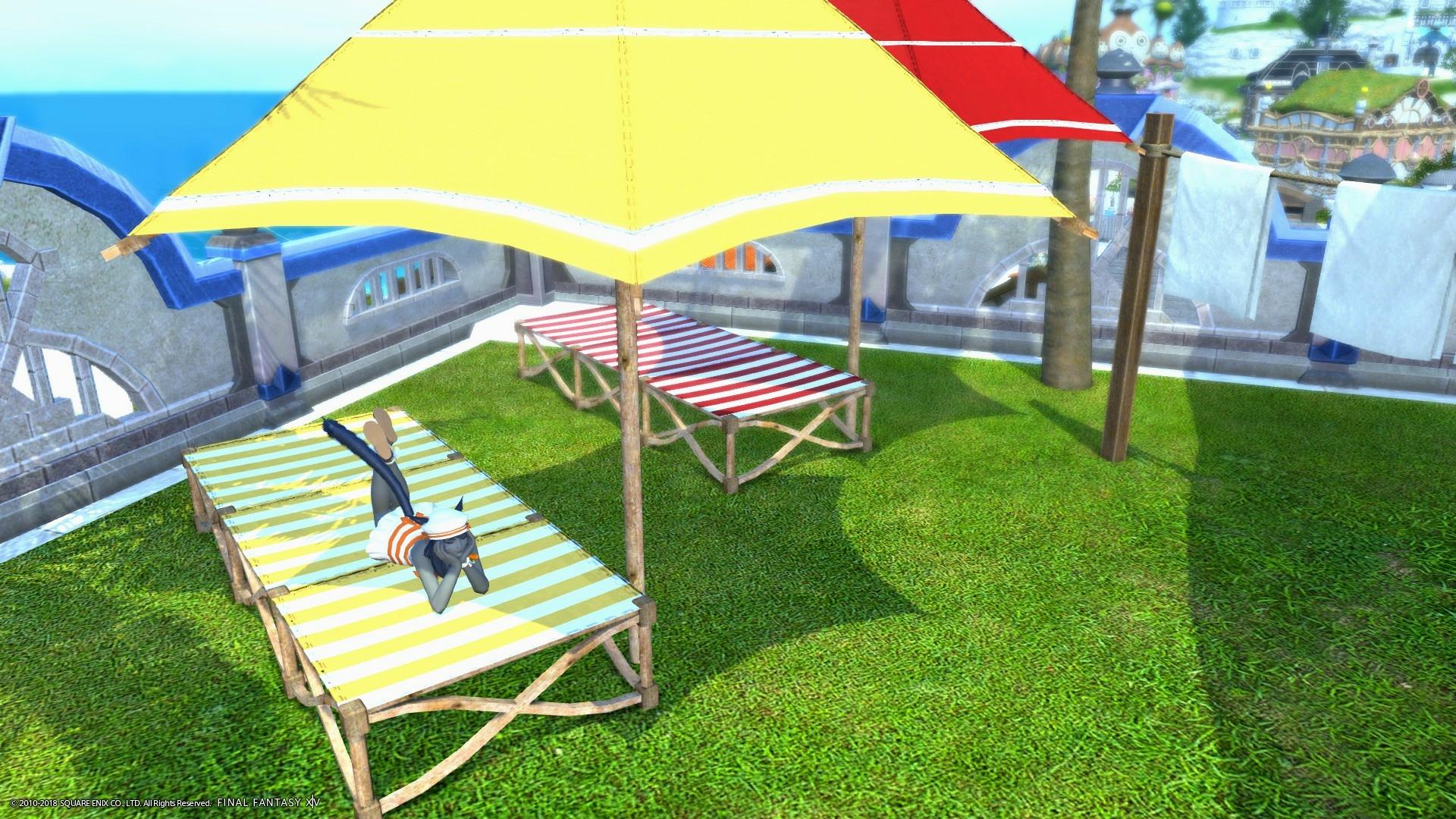 Wistfully wishing it was summer IRL ffxiv