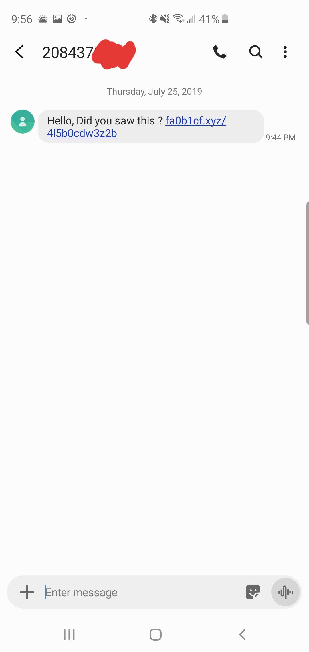 PSA use throw away phone numbers like Google voice, placed my very