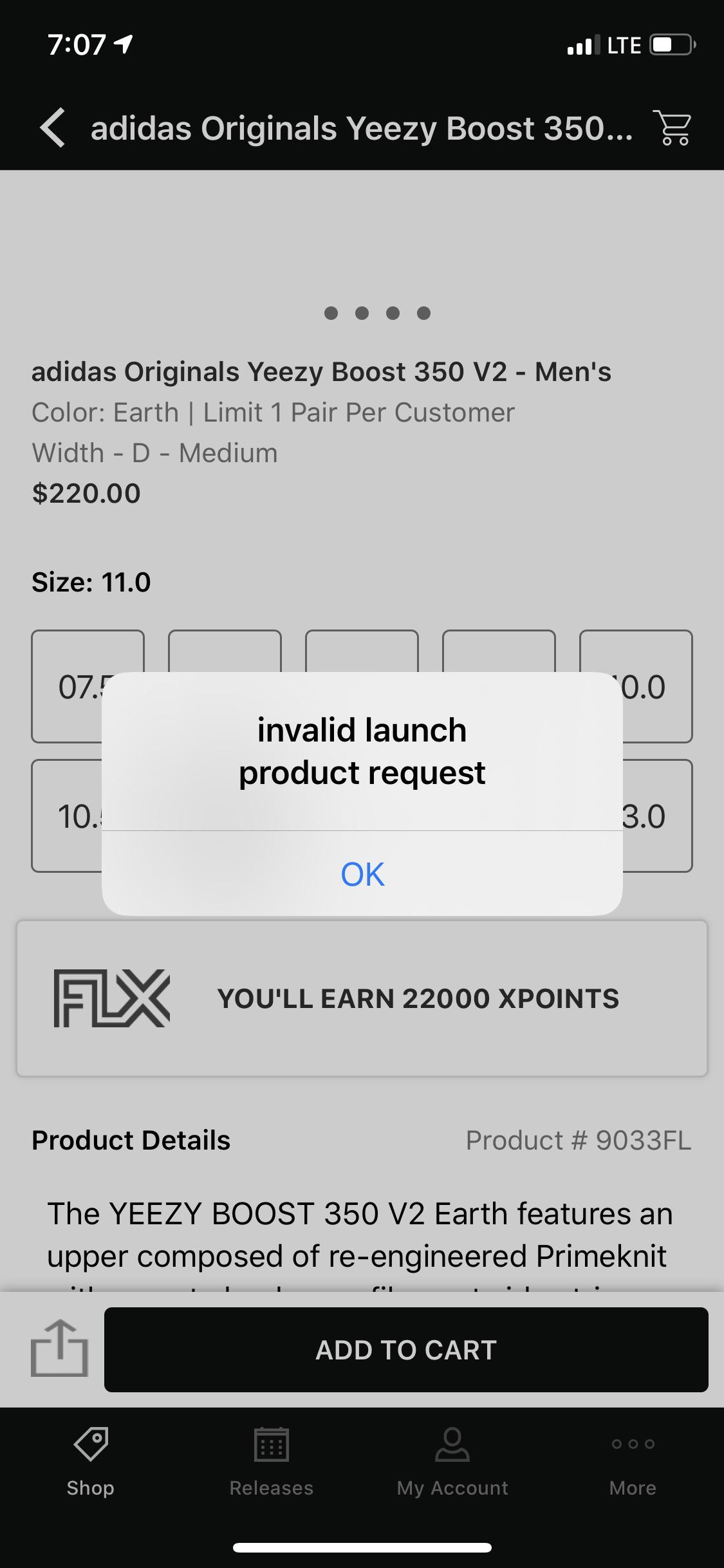Anyone else getting this error? r/yeezys