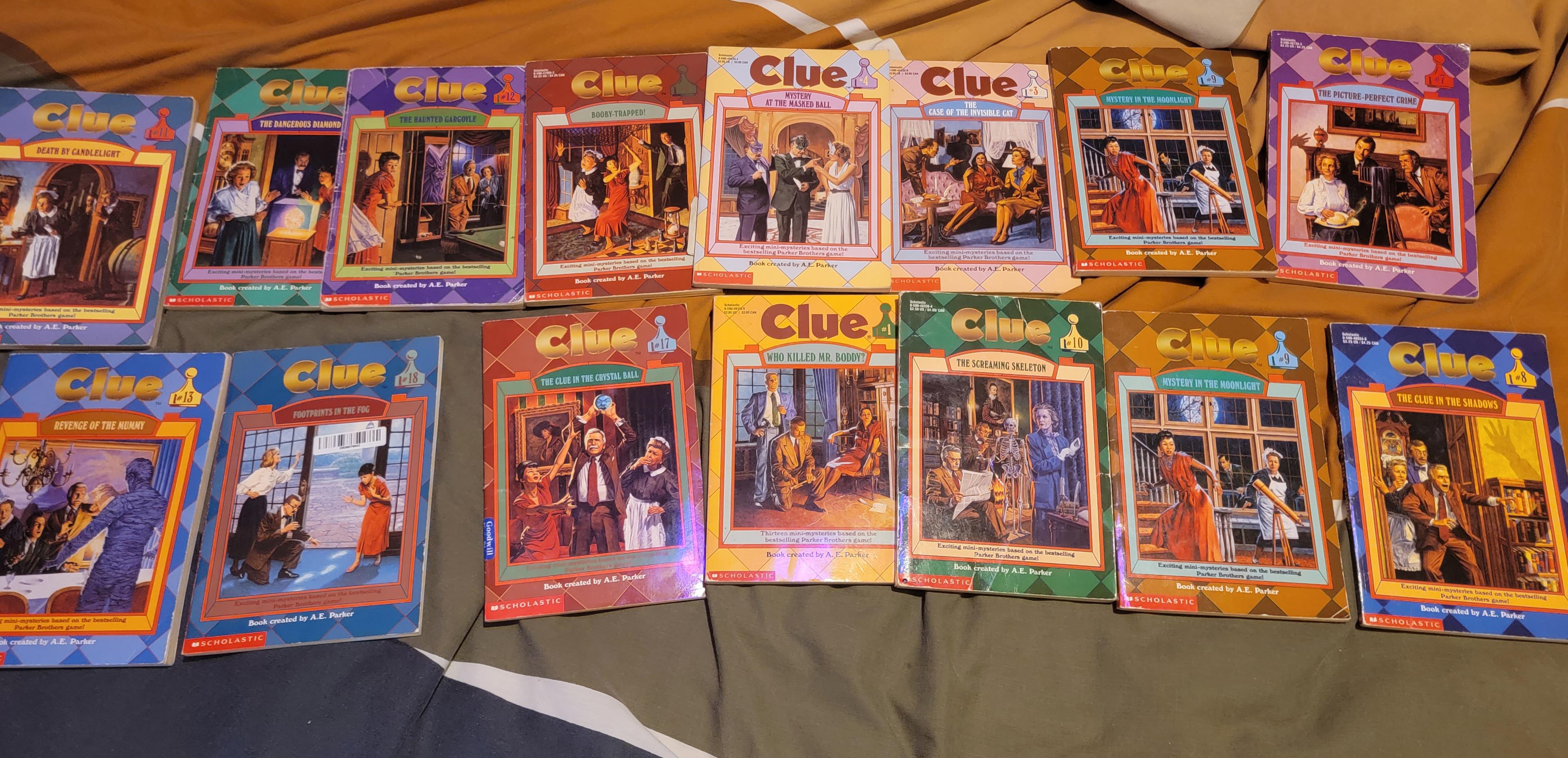 Clue books from the 90s r/nostalgia