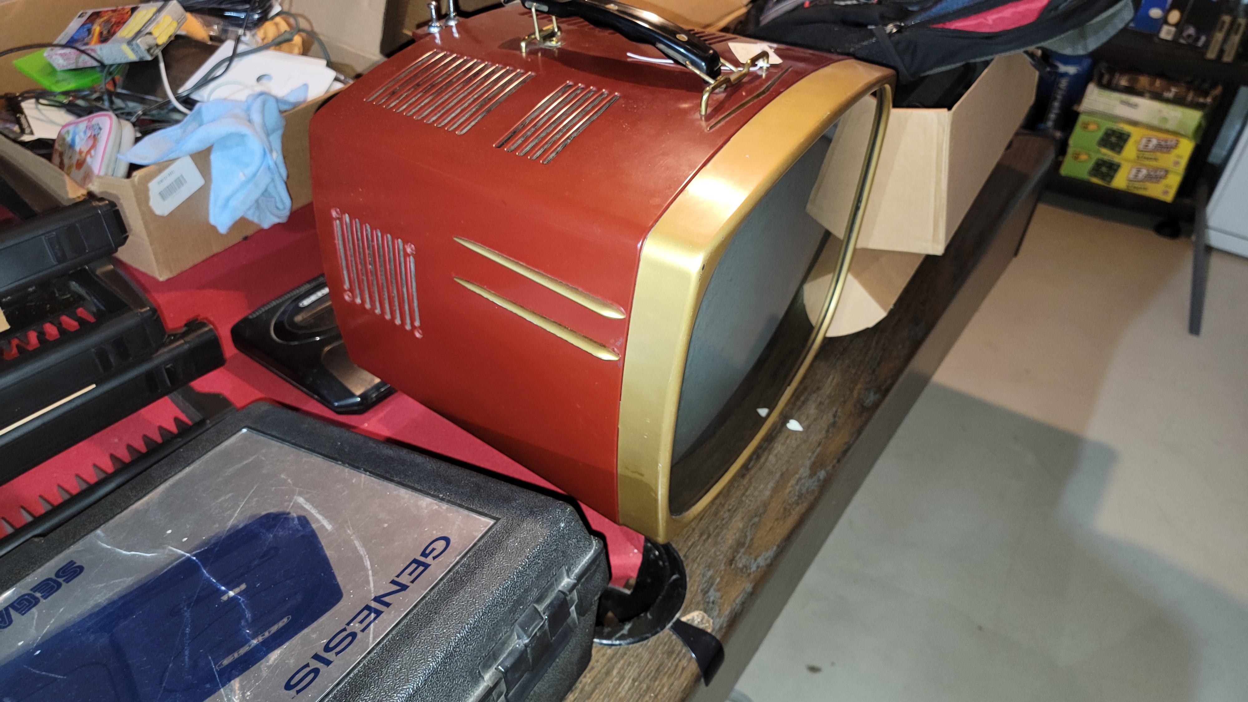 Looking to try and make an old TV work again. It has no pcb, it's all