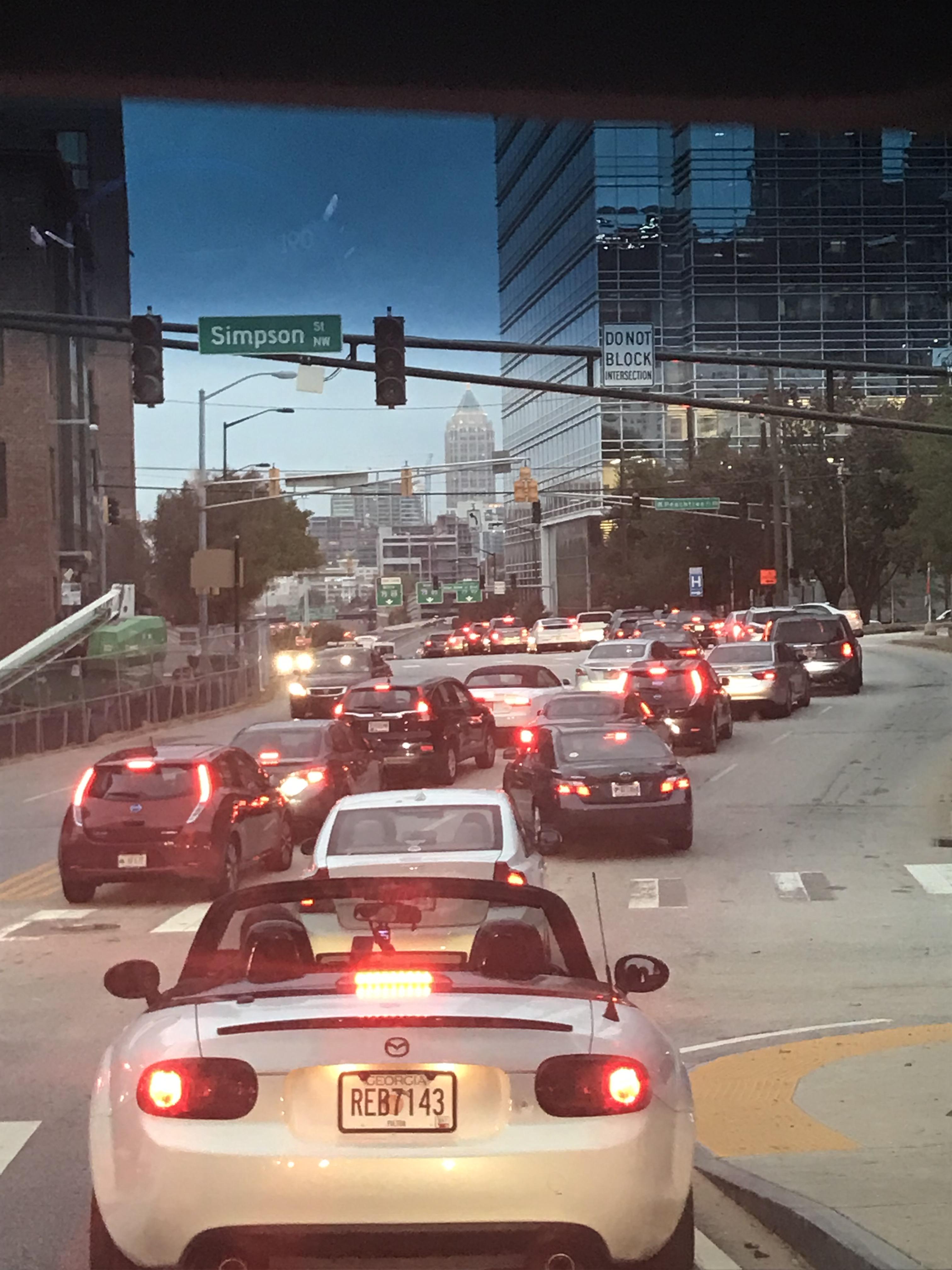 Traffic lights without power all thru downtown r/Atlanta