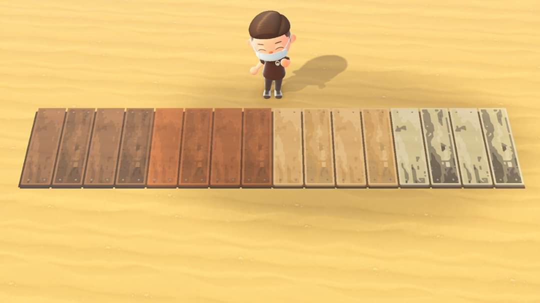 I created some custom boardwalk designs after seeing similar designs