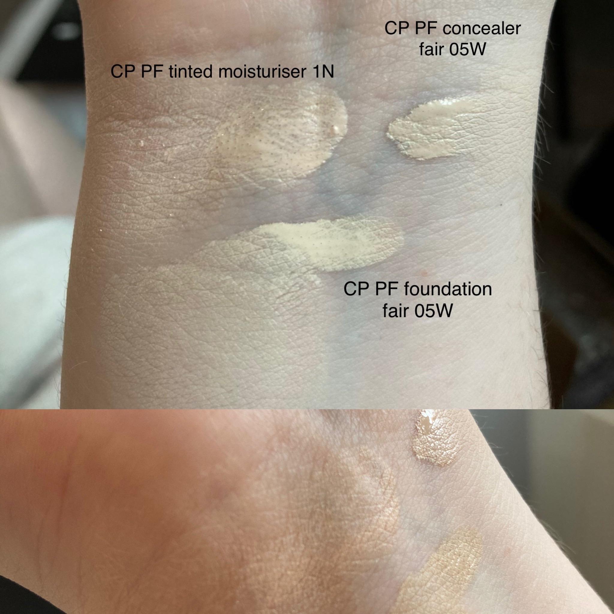 Colourpop pretty fresh line swatches 1N, fair 05W r/PaleMUA