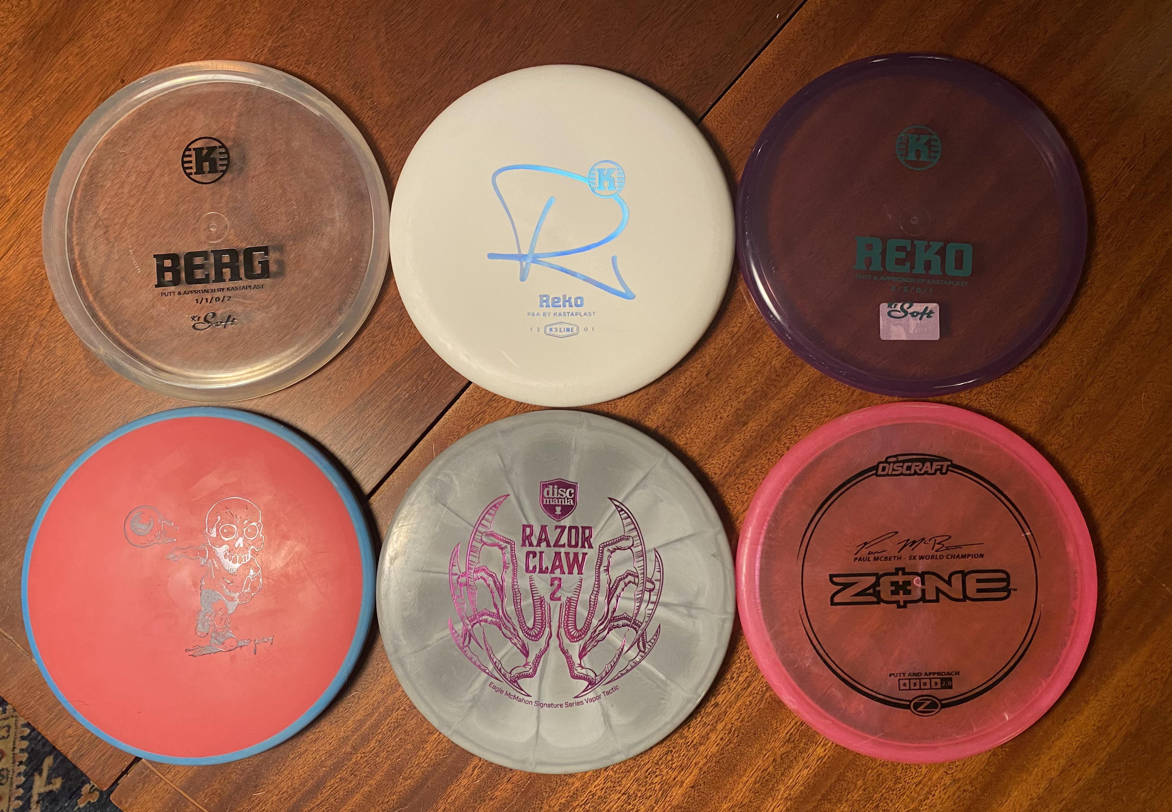 My putt and approach discs r/discgolf