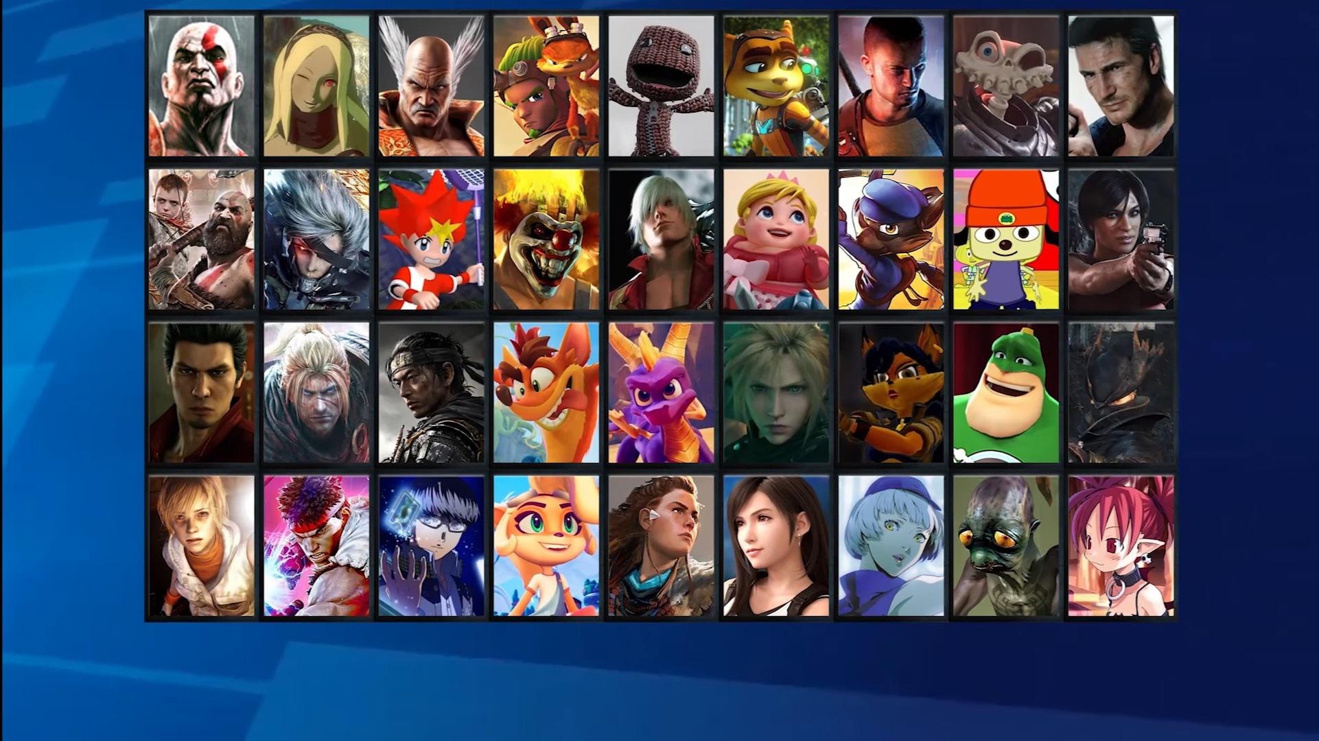 Hypothetical roster from Arcade's Build The Roster for PS All