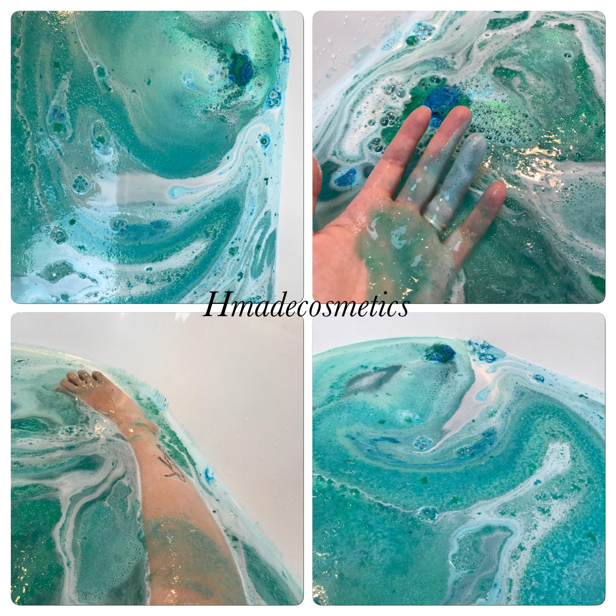 Woaw, there's Jelly in my bath. Trying out the new Bath Bomb Jelly The