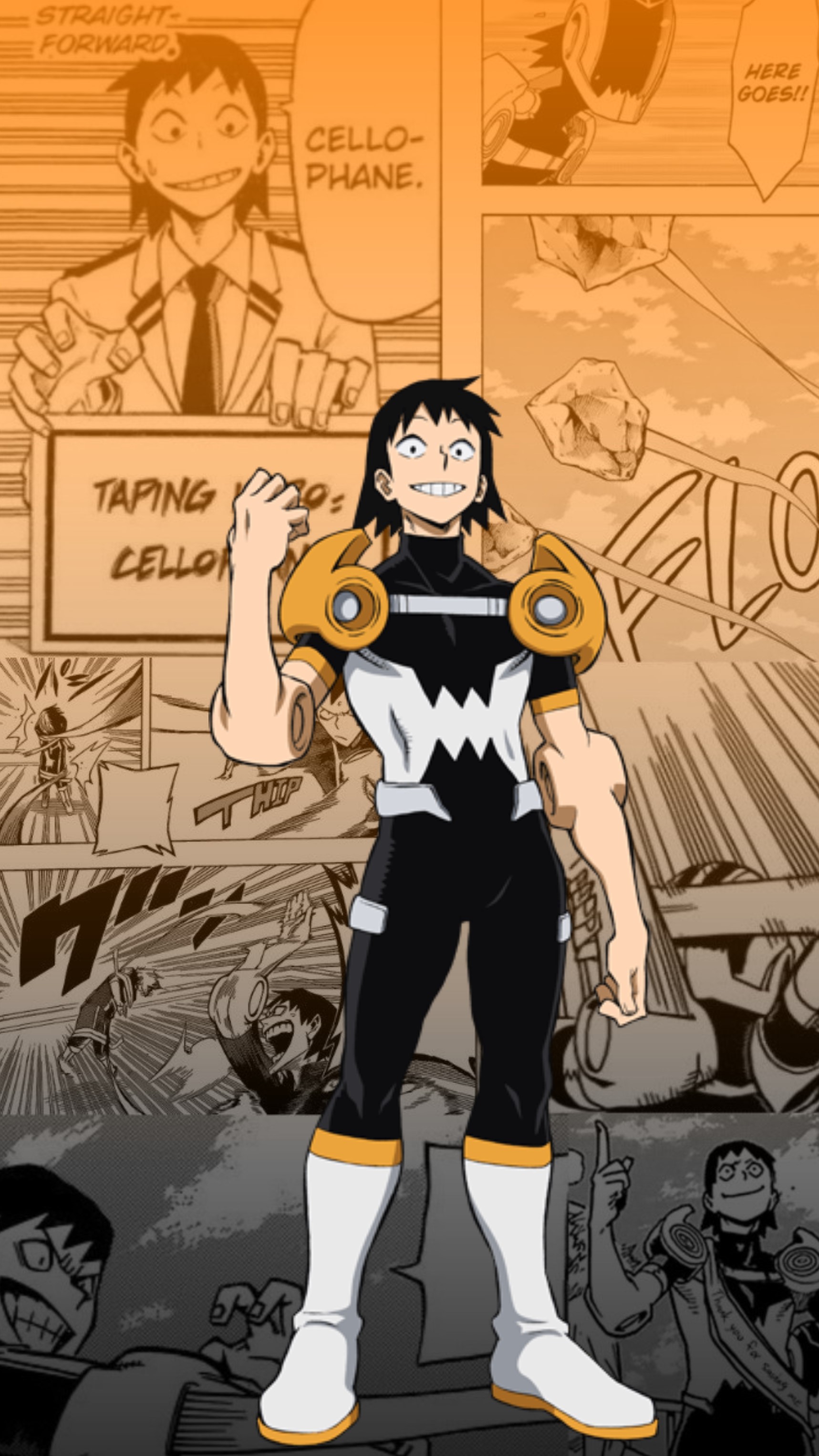The Best Tape Boy Himself, as a Phone Wallpaper, Sero!!! Make sure to
