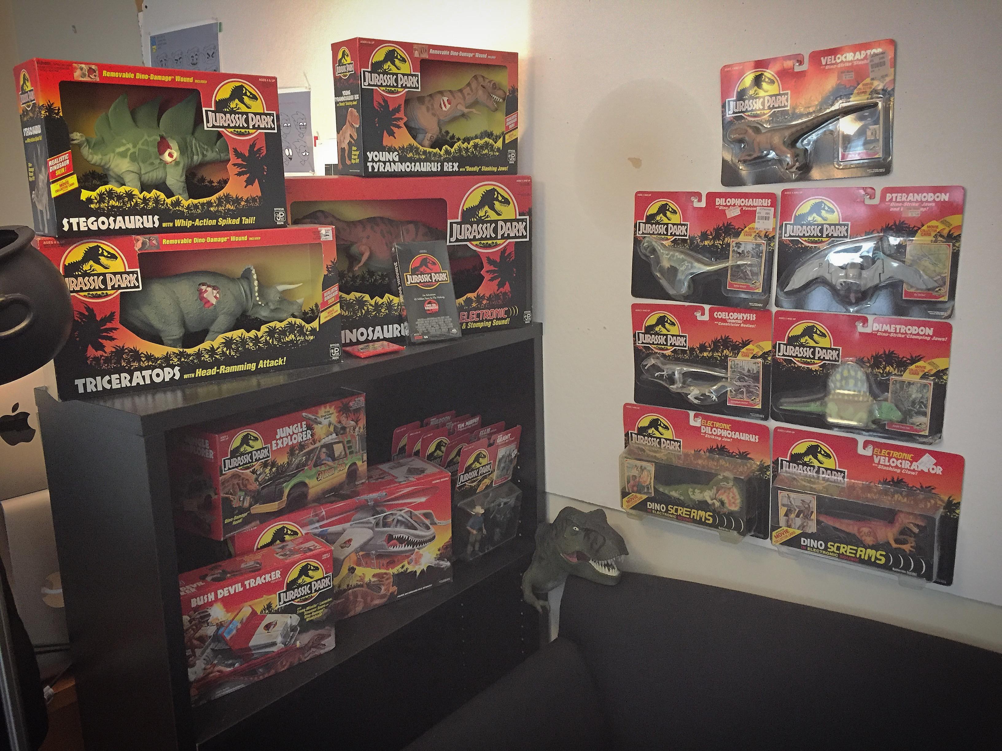 My Jurassic Park Toy Collection! Just wanted to share a photo of my