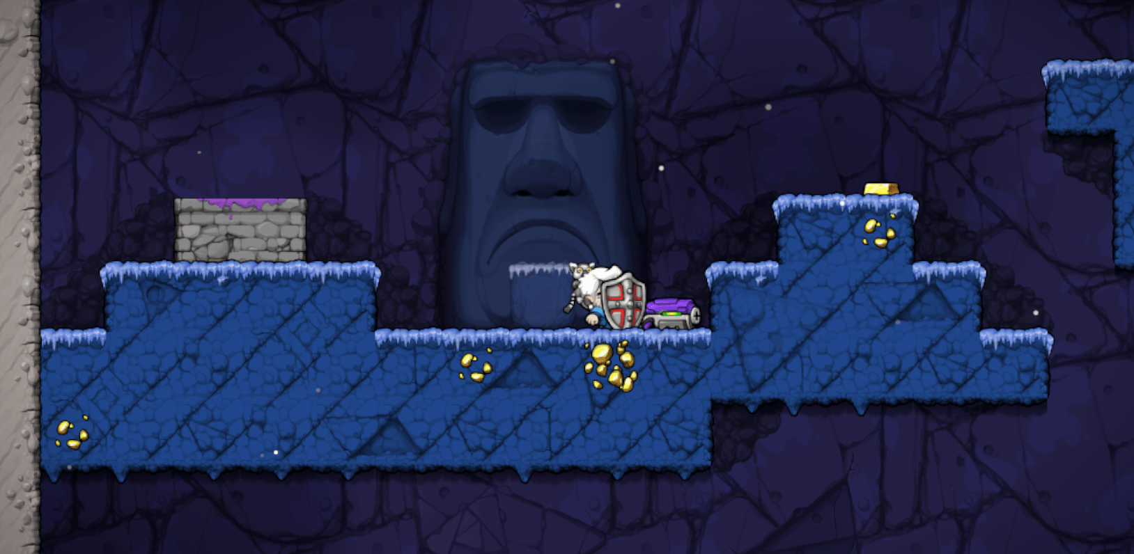 In a stroke of genius, I realized you could do Cloiss' Eggplant Skip