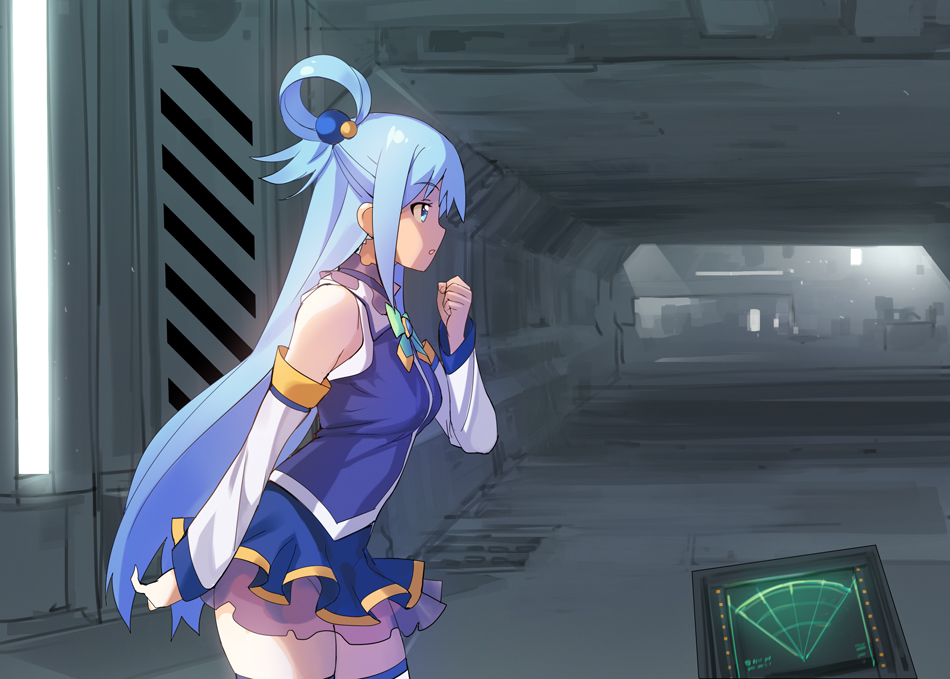 Isekaied to a different world Konosuba